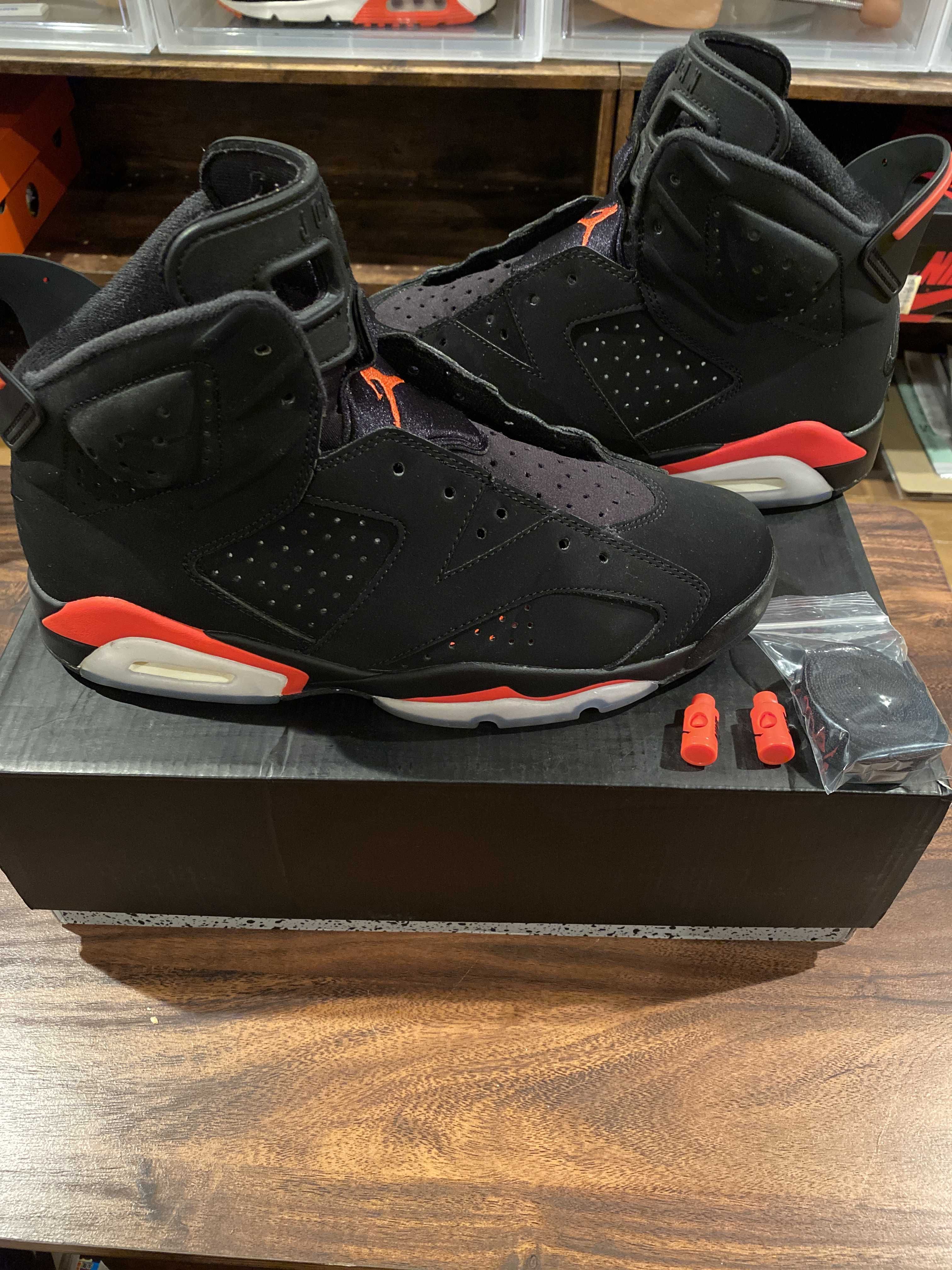 Nike Air Jordan 6 Retro OG "Black/Infrared"