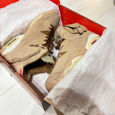 Travis Scott × Nike Air Jordan 6 "British Khaki"