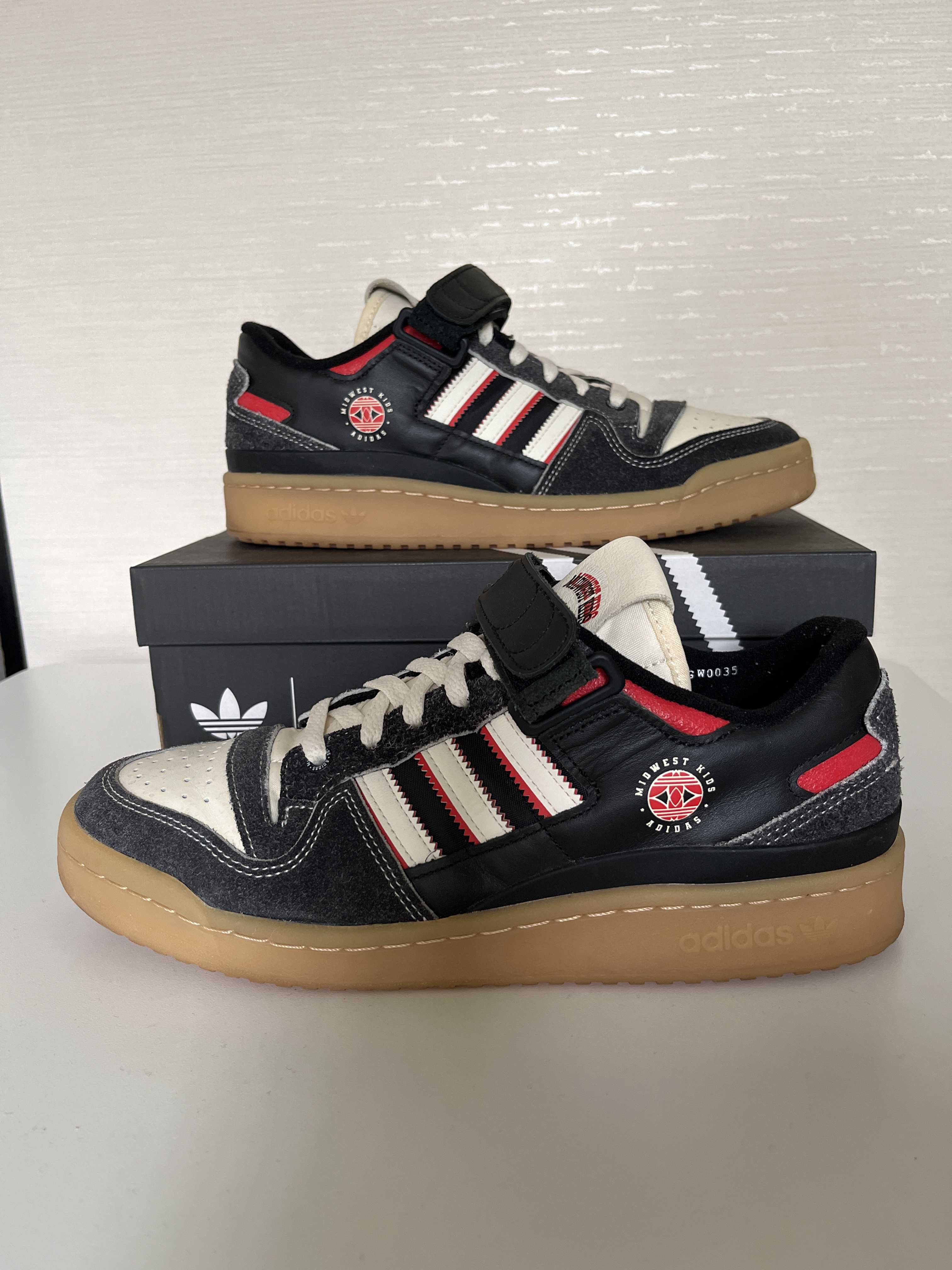 Midwest Kids × adidas Forum Low "Black"