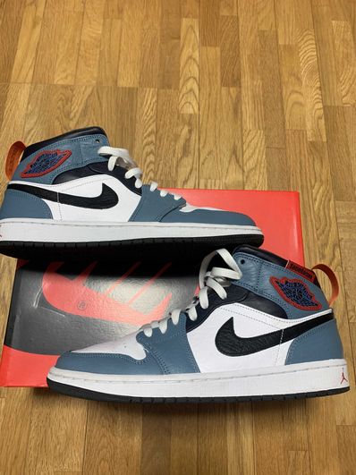 FACETASM × Nike Air Jordan 1 Mid "White/Navy"