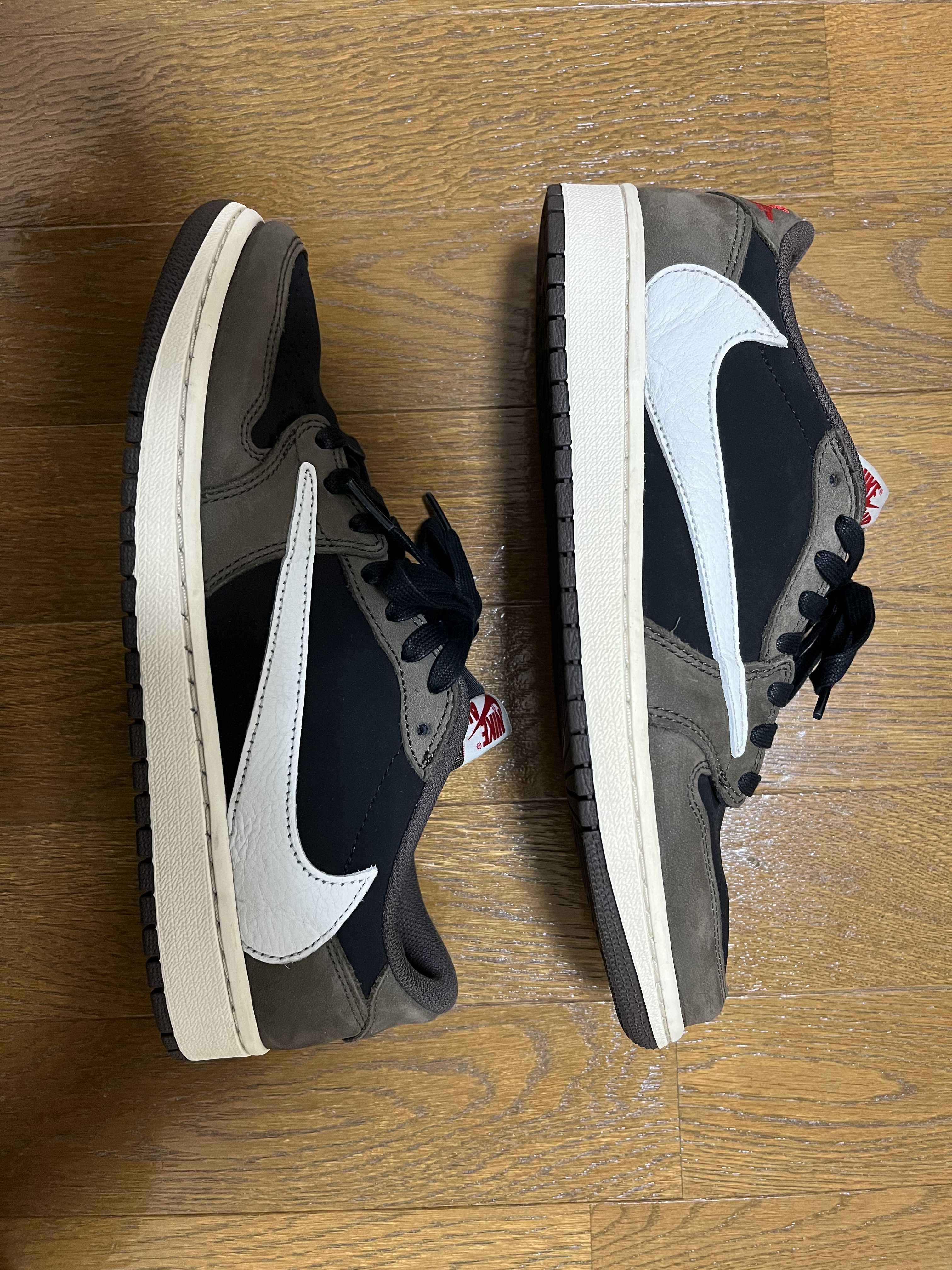 Travis Scott × Nike Air Jordan 1 Low OG SP-T  "Black/Dark Mocha"