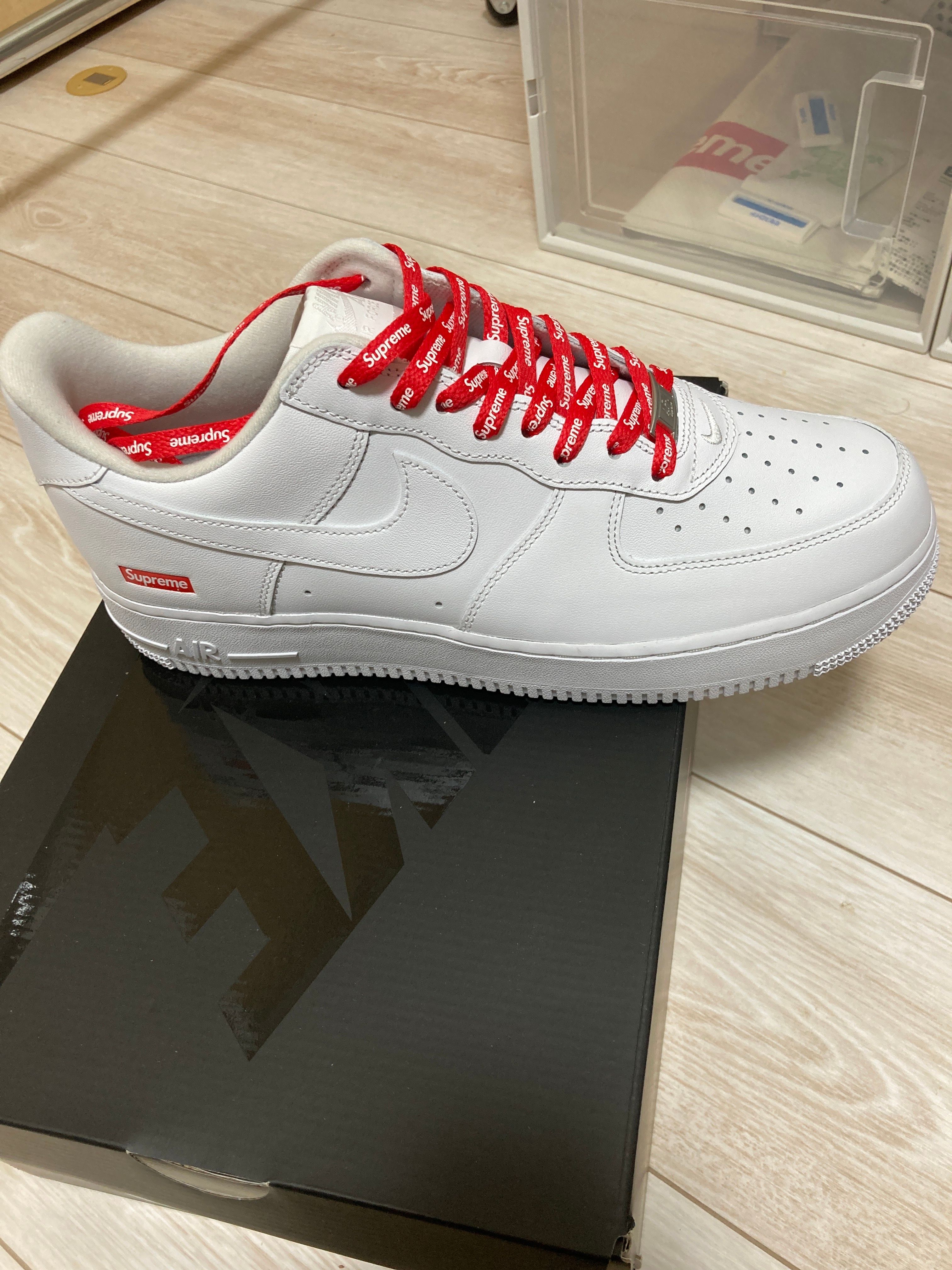 Supreme × Nike Air Force 1 Low "White"