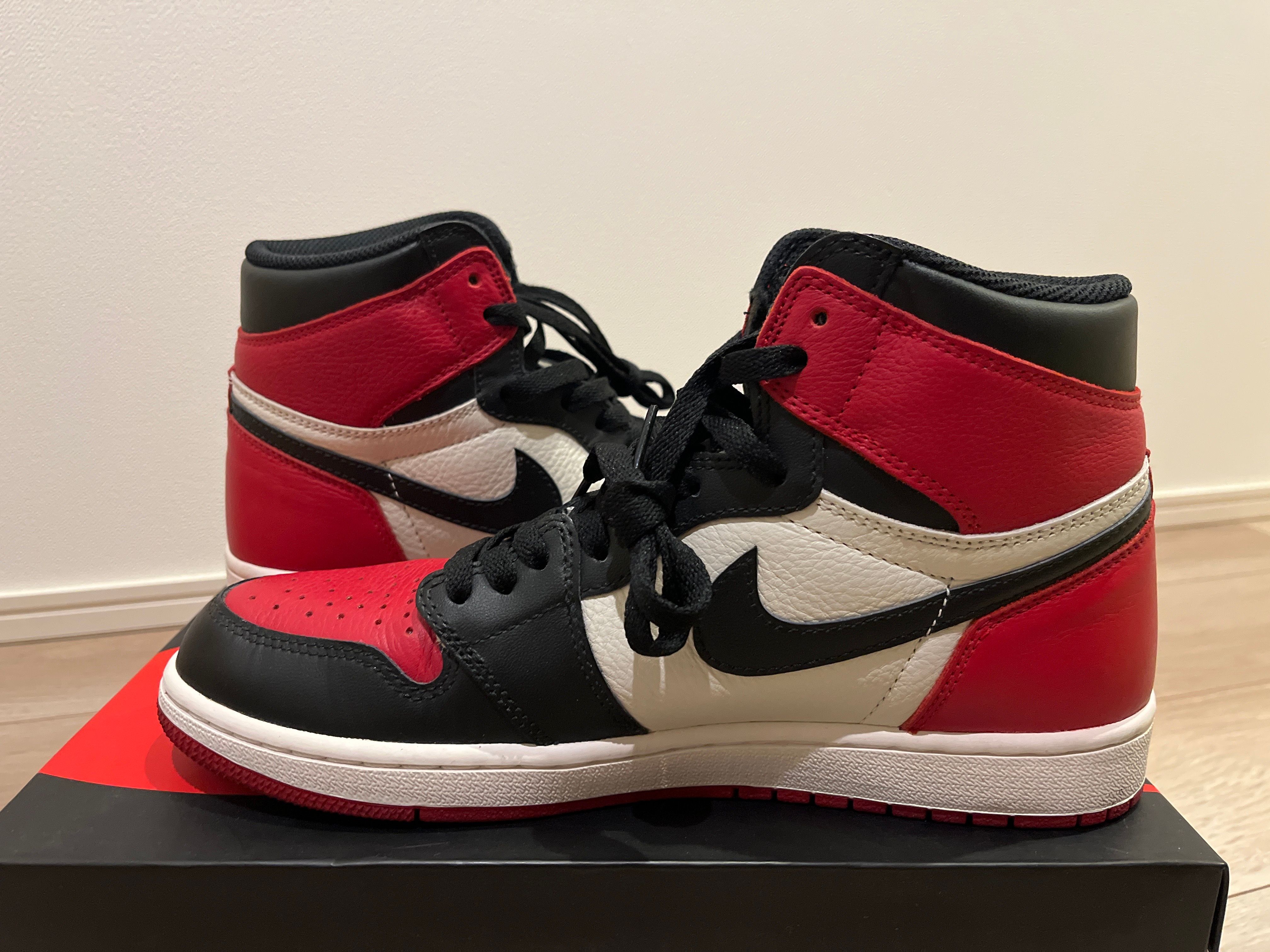 Nike Air Jordan 1 Retro High OG "Bred Toe"