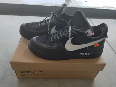 Off-White × Nike Air Force 1 Low "Black"