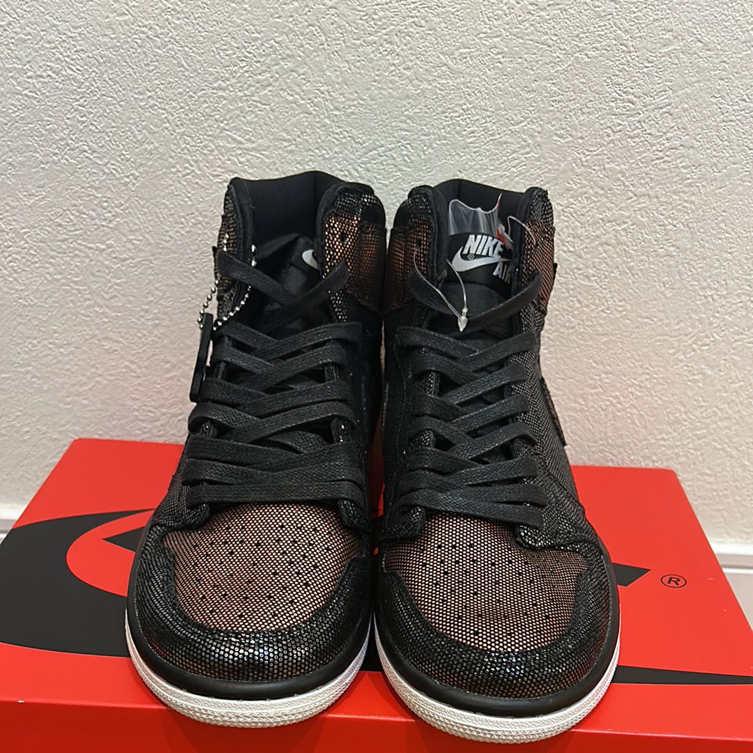 Nike Women's Air Jordan 1 High OG Fearless Metallic Rose Gold