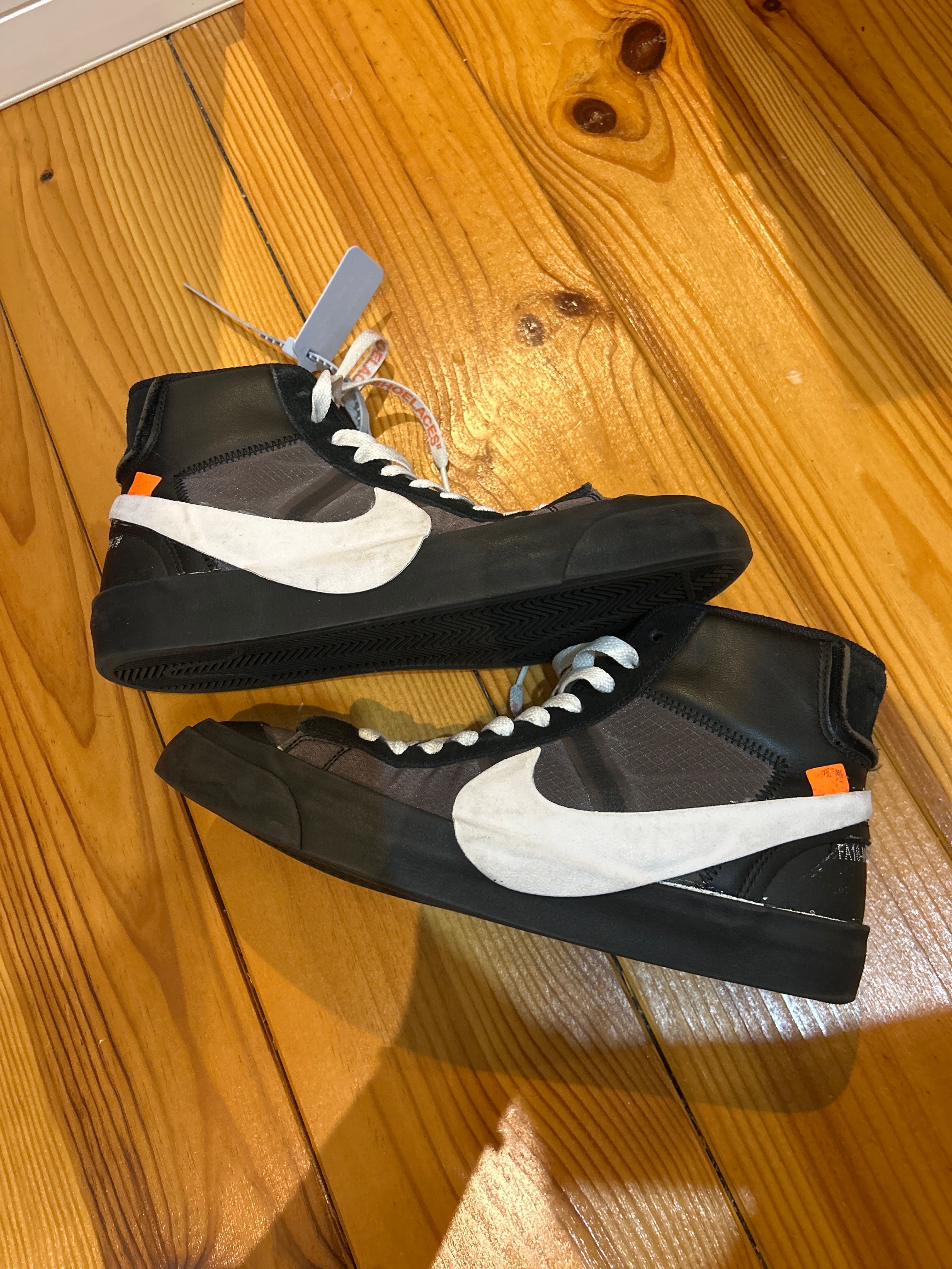 Off-White × Nike Blazer Studio Mid "Grim Reaper"