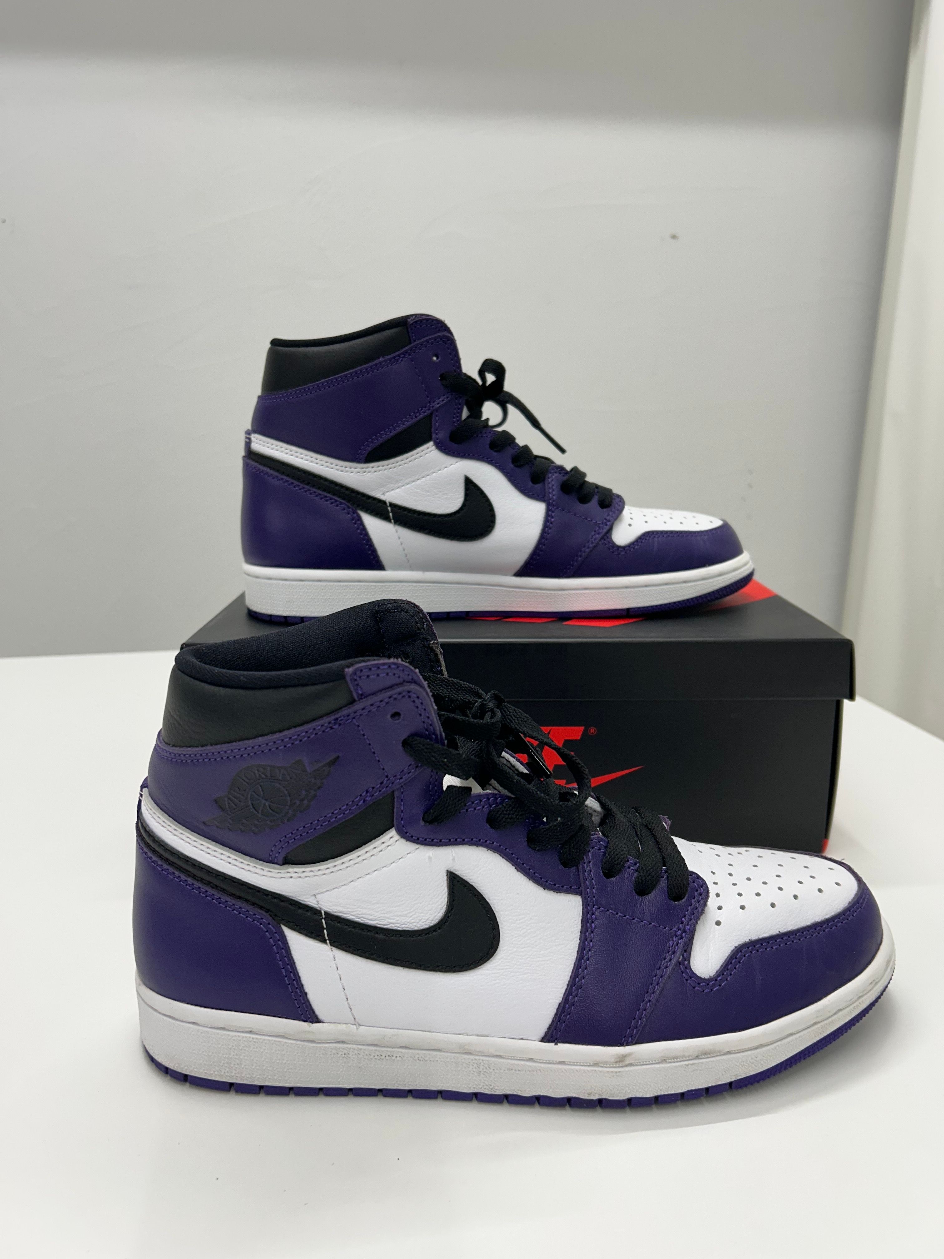 Nike Air Jordan 1 Retro High OG "Court Purple White/Black" (2020)   