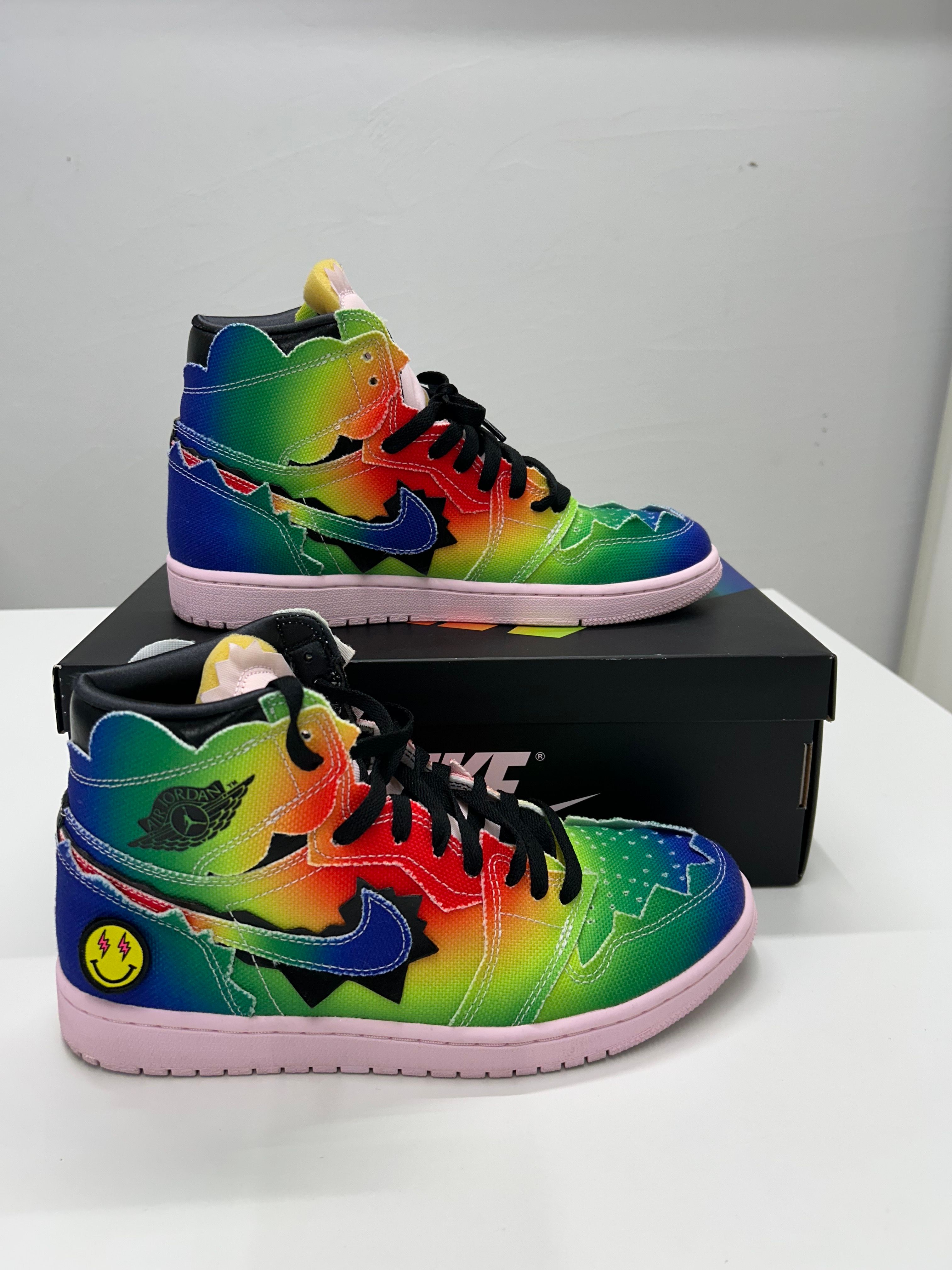 J Balvin × Nike Air Jordan 1 High OG "Rainbow"