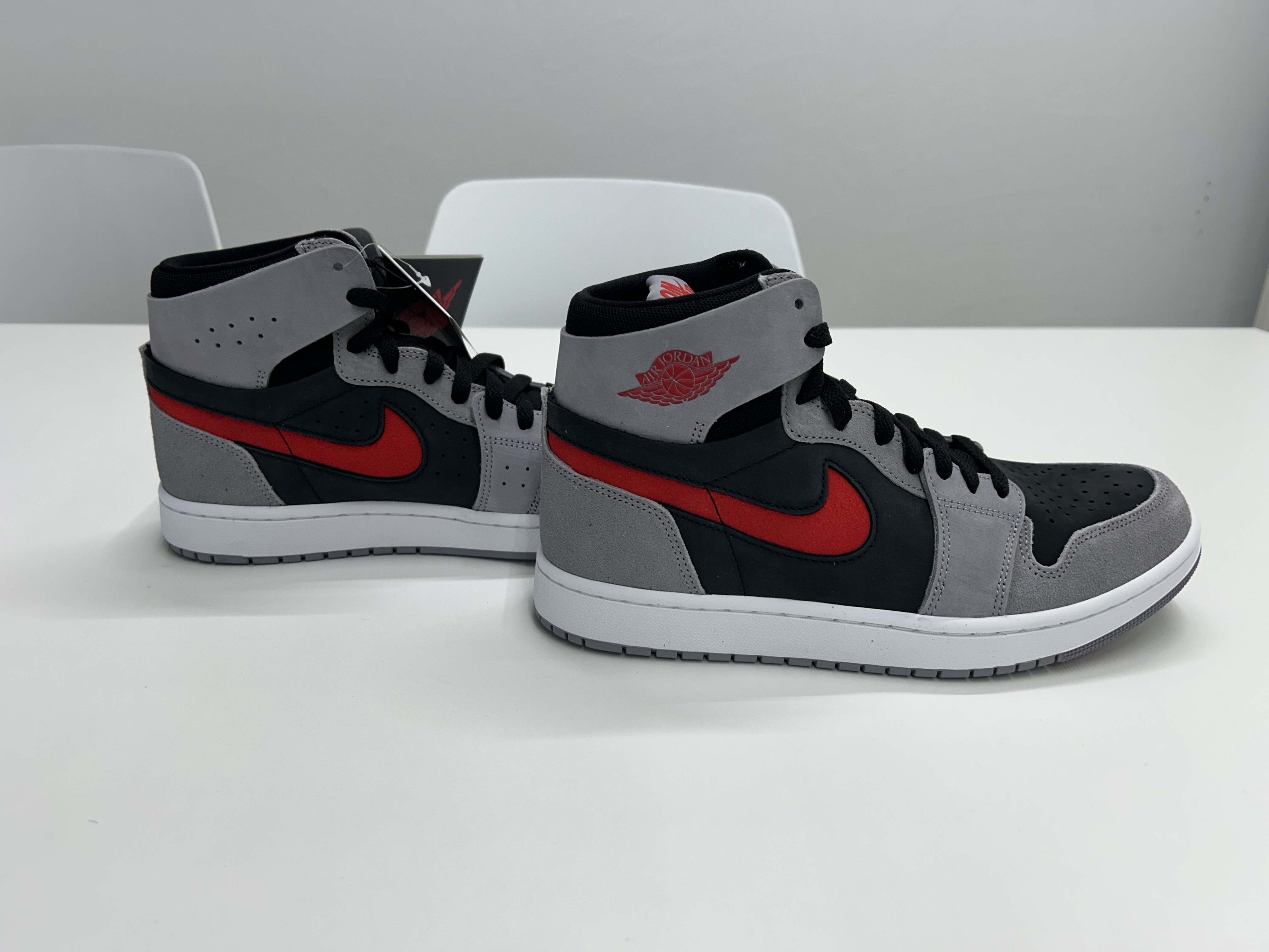 Nike Air Jordan 1 High Zoom CMFT 2 "Black/Fire Red/Cement Grey/White"
