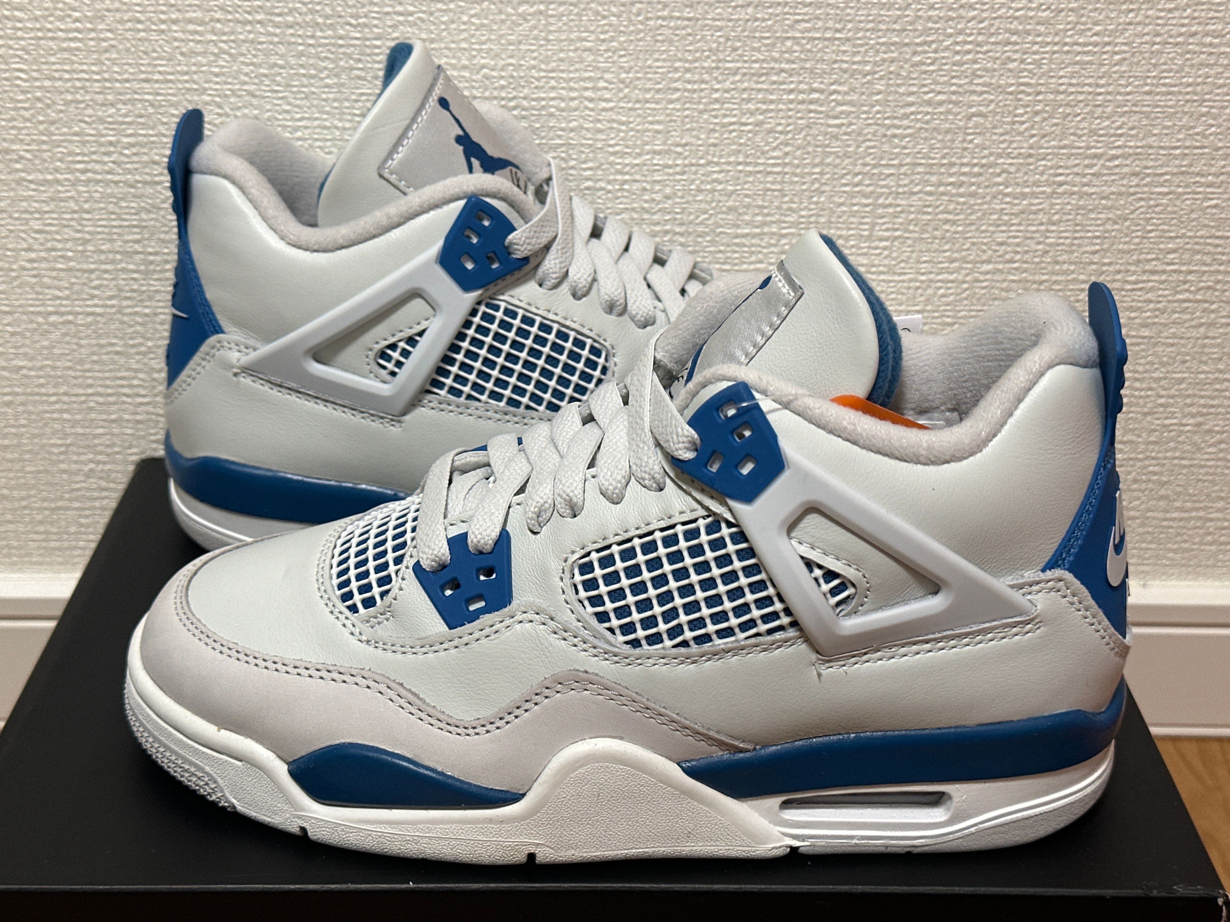 Nike GS Air Jordan 4 Retro "Industrial Blue"
