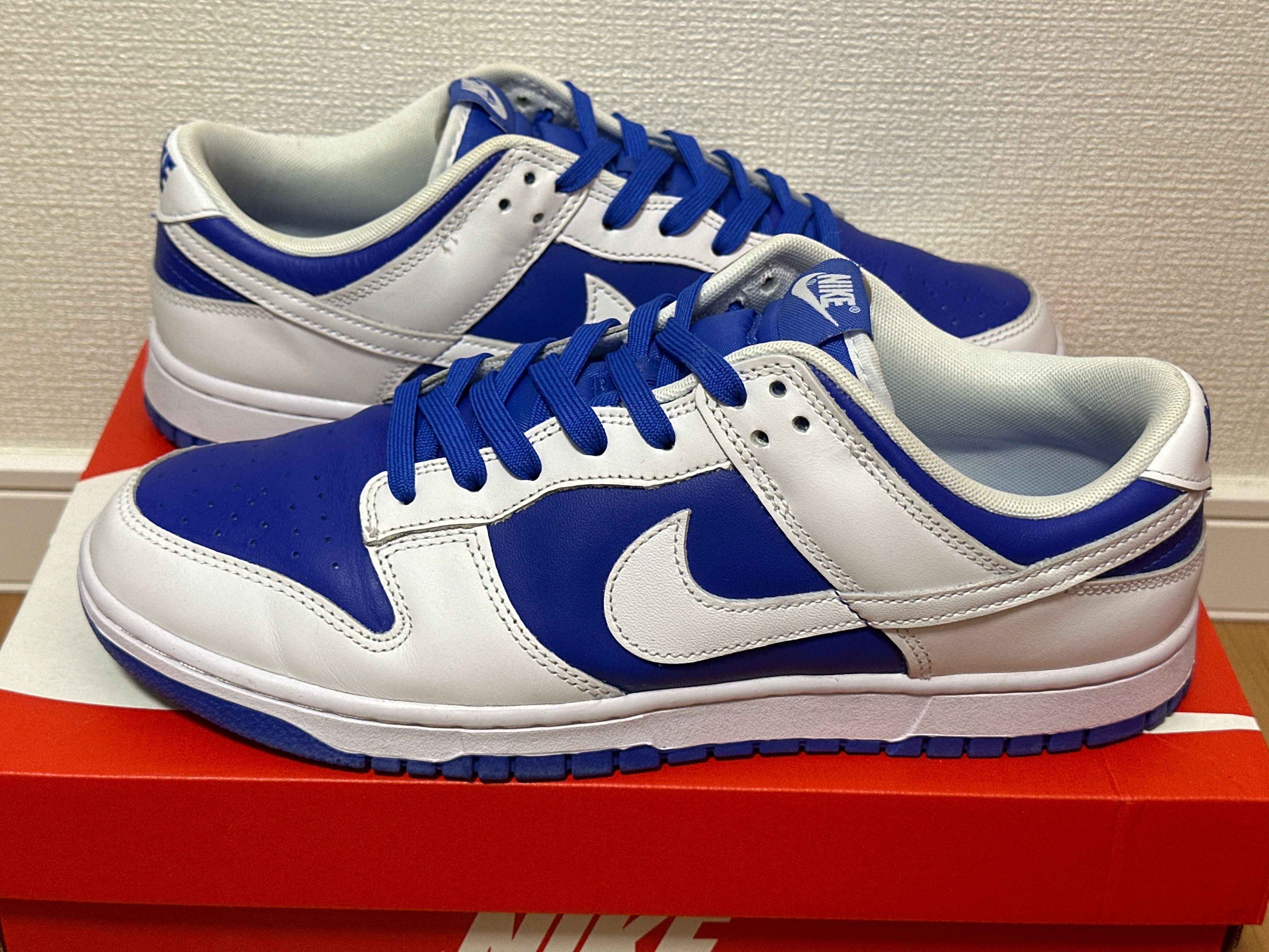 Nike Dunk Low Retro "Racer Blue and White"