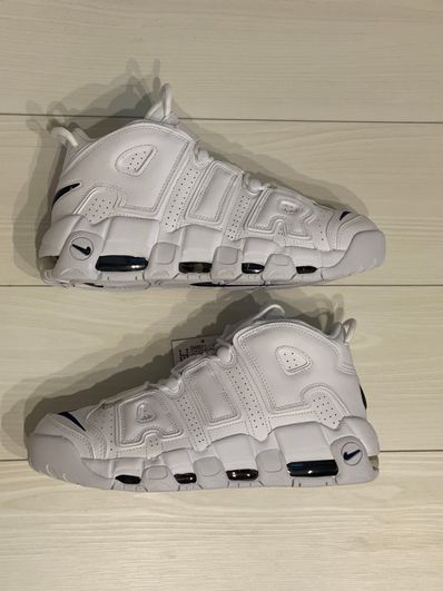 Nike Air More Uptempo "White/Midnight Navy"