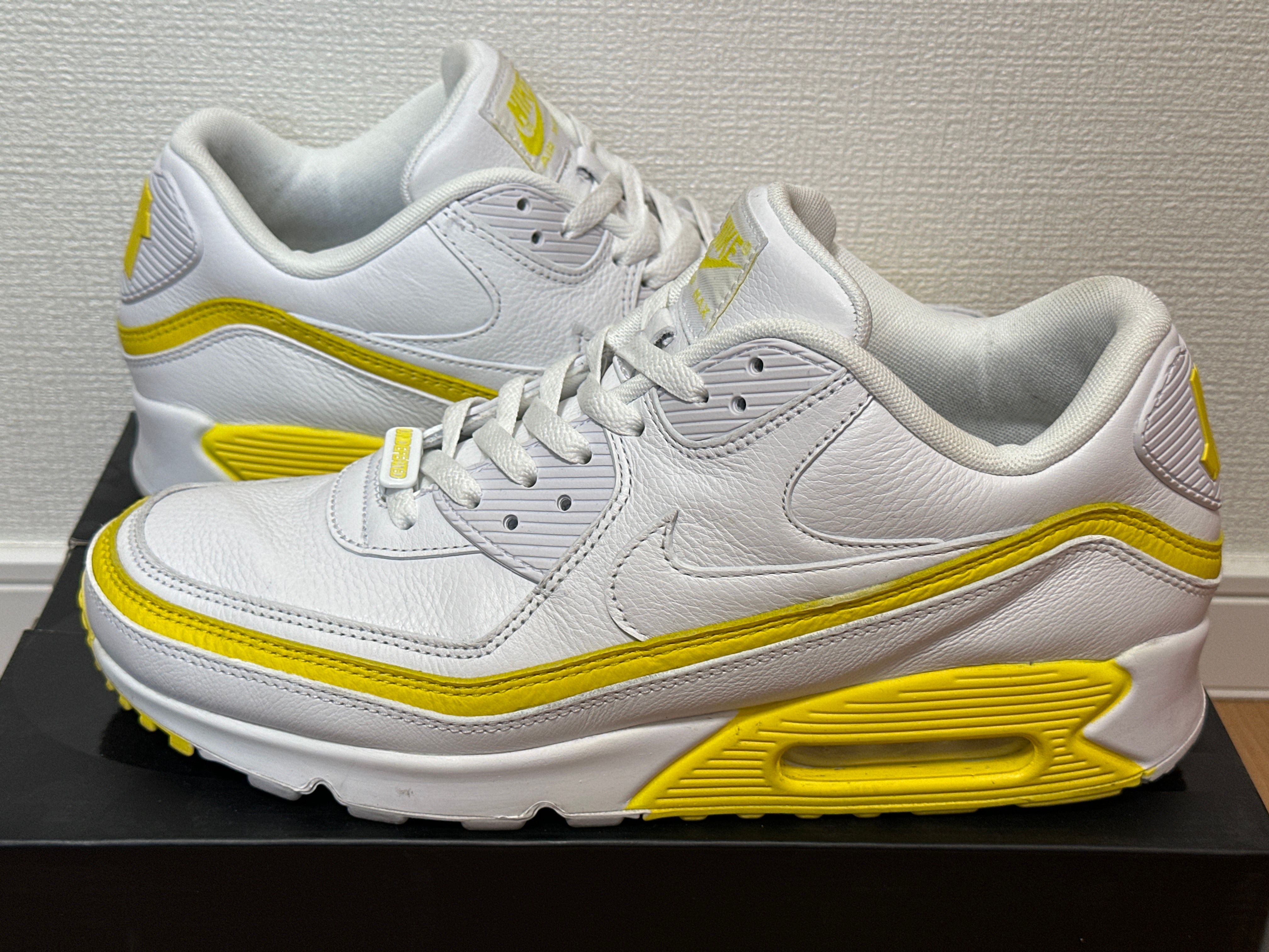 UNDEFEATED × Nike Air Max 90 "White Optic Yellow"
