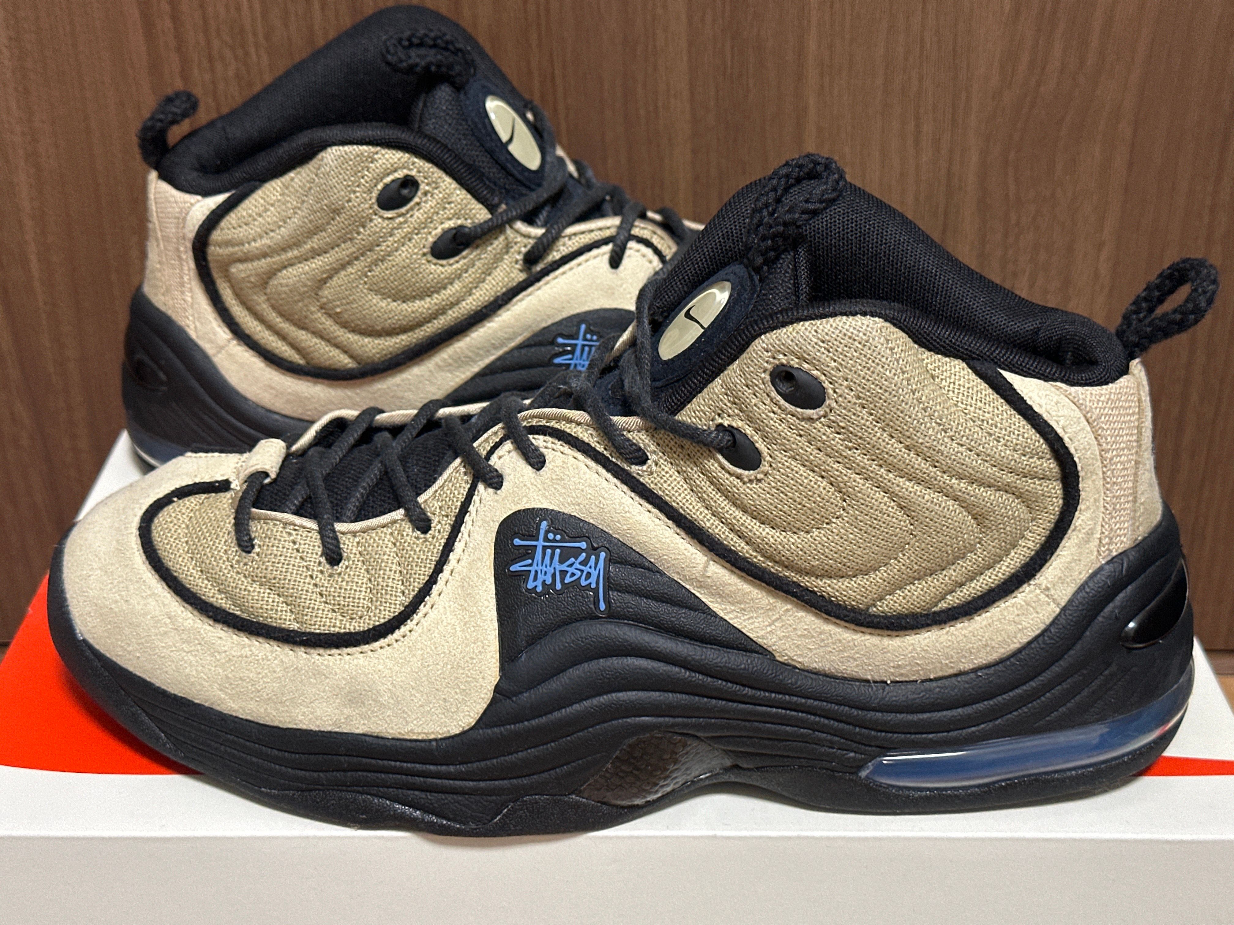 Stussy × Nike Air Penny 2 "Rattan and Limestone"