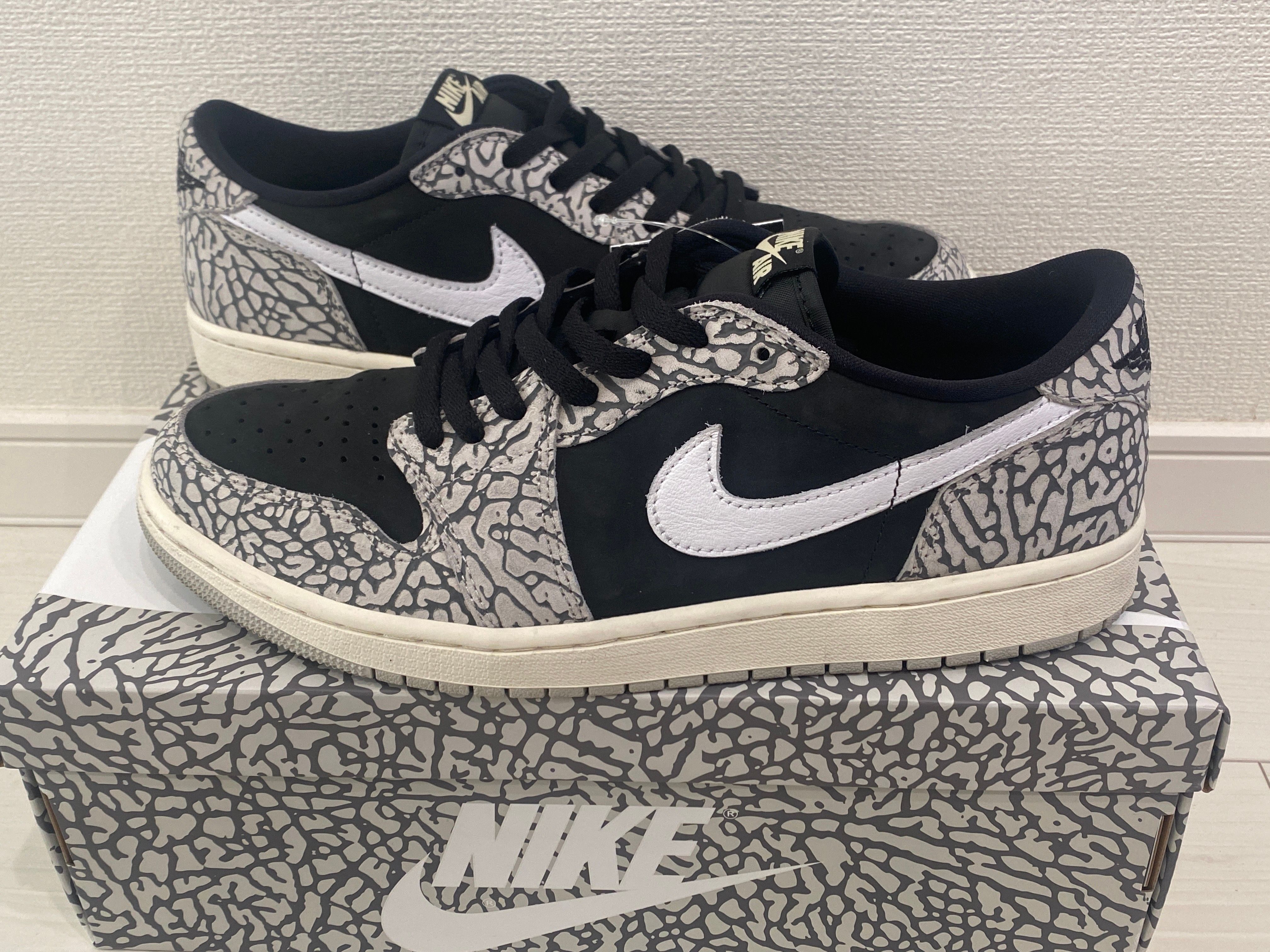 Nike Air Jordan 1 Retro Low OG "Black Cement"