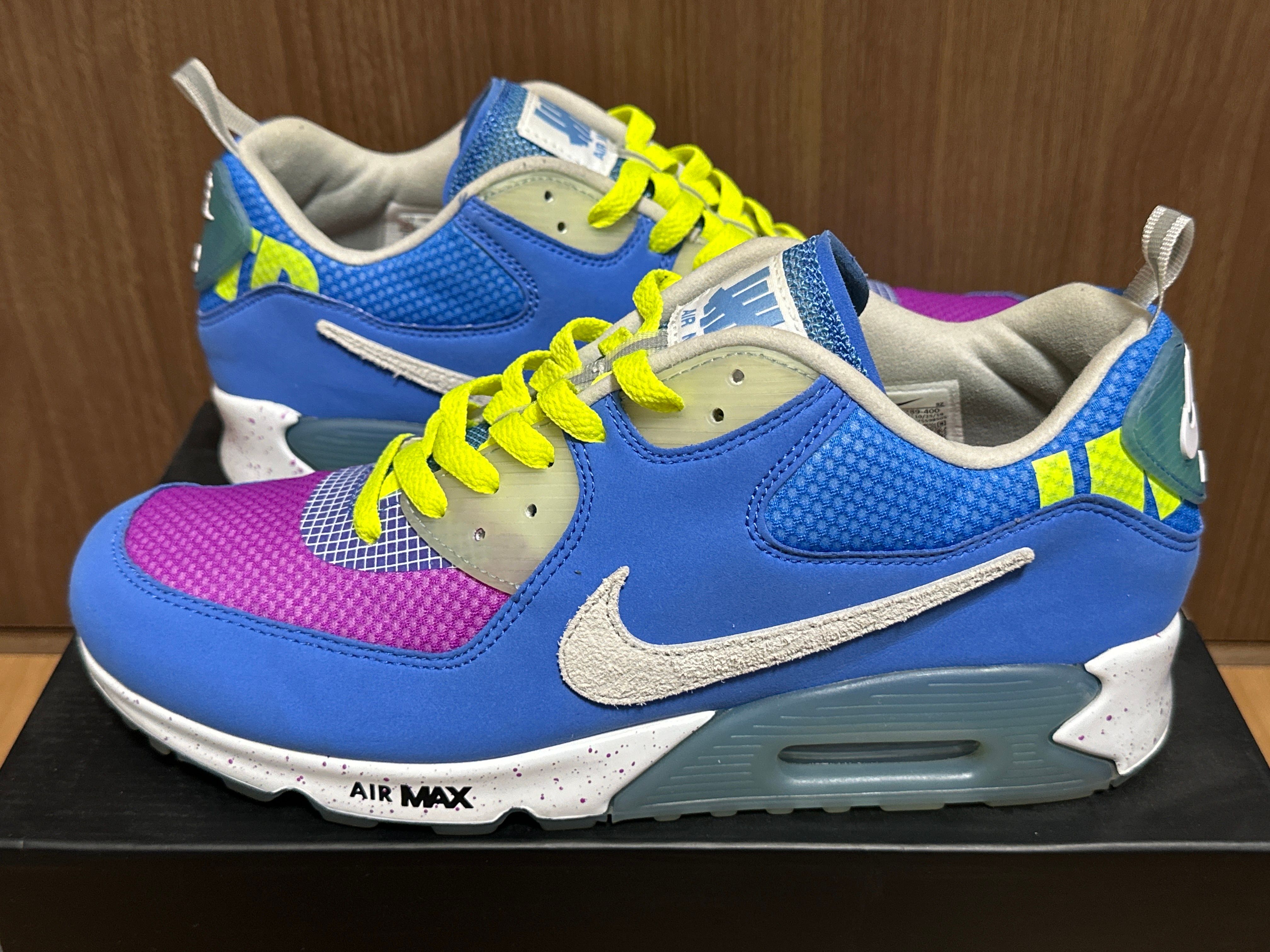UNDEFEATED × Nike Air Max 90 "Blue/Purple"