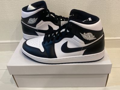 Nike Women's Air Jordan 1 Mid "Black/White"