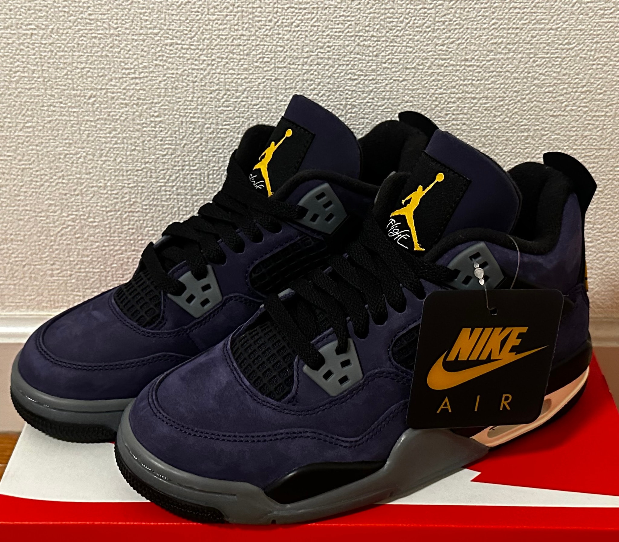 Nike GS Air Jordan 4 "Lakers"
