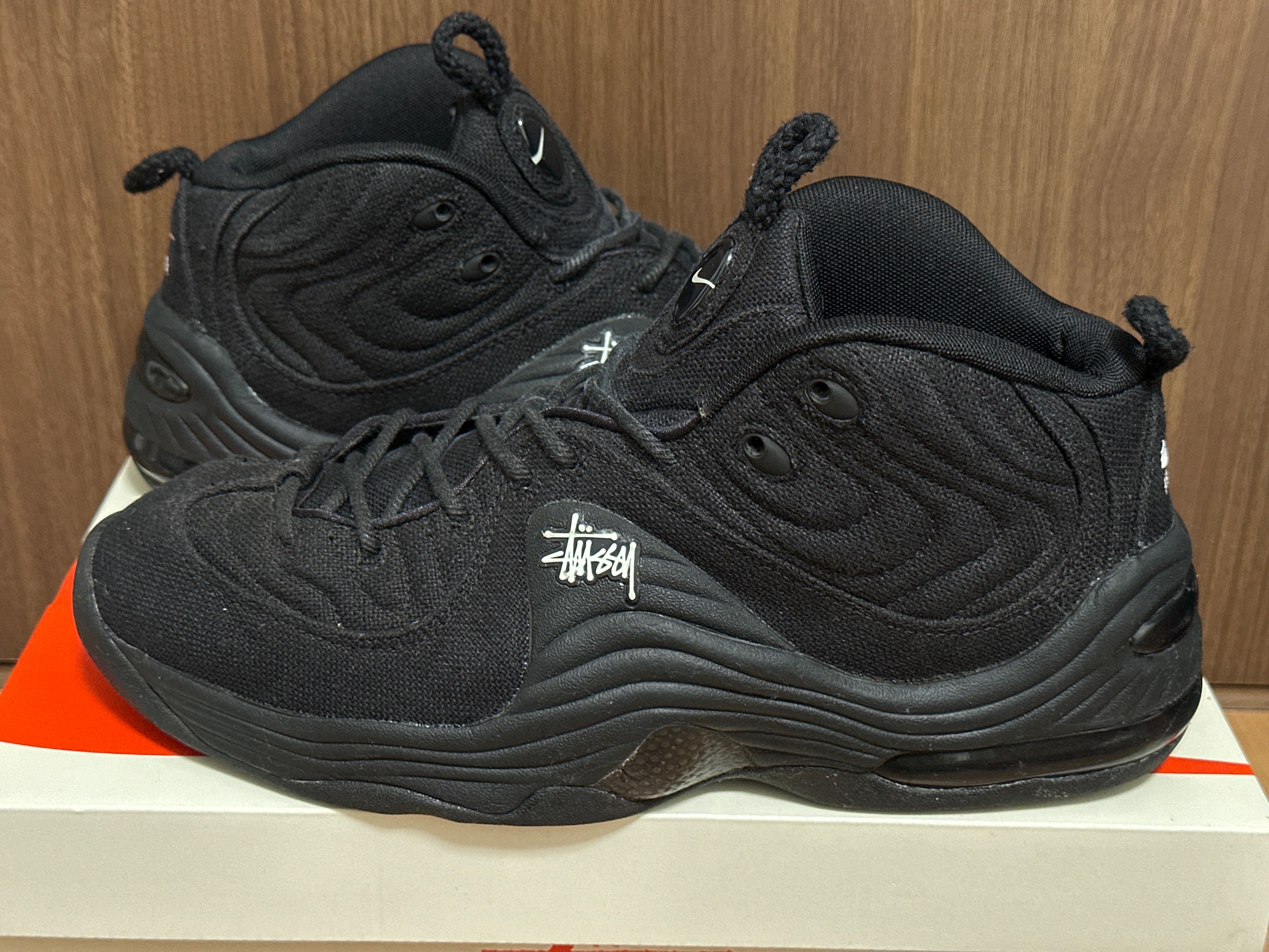 Stussy × Nike Air Penny 2 "Black"