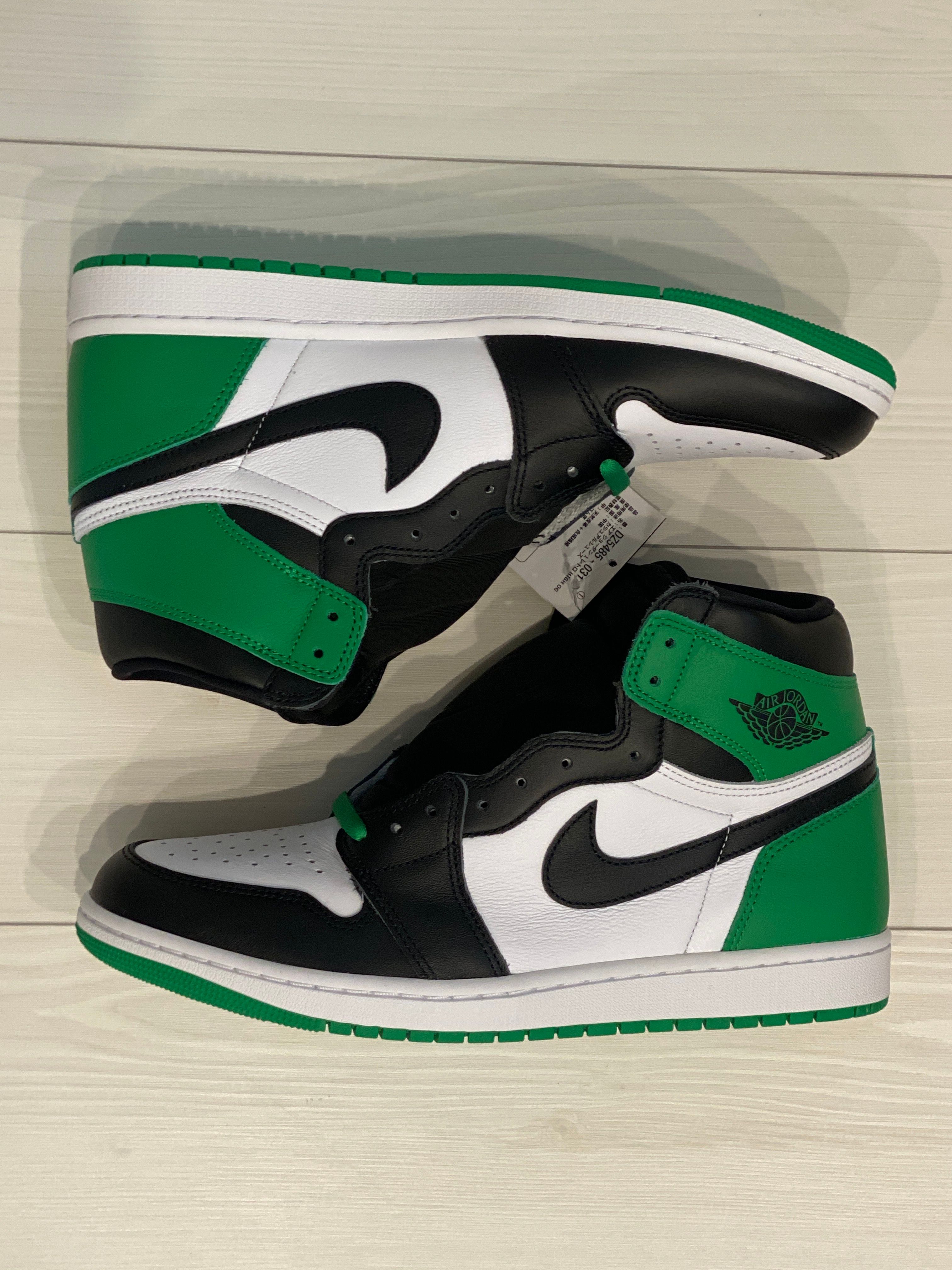 Nike Air Jordan 1 Retro High OG "Celtics/Black and Lucky Green" (2023)