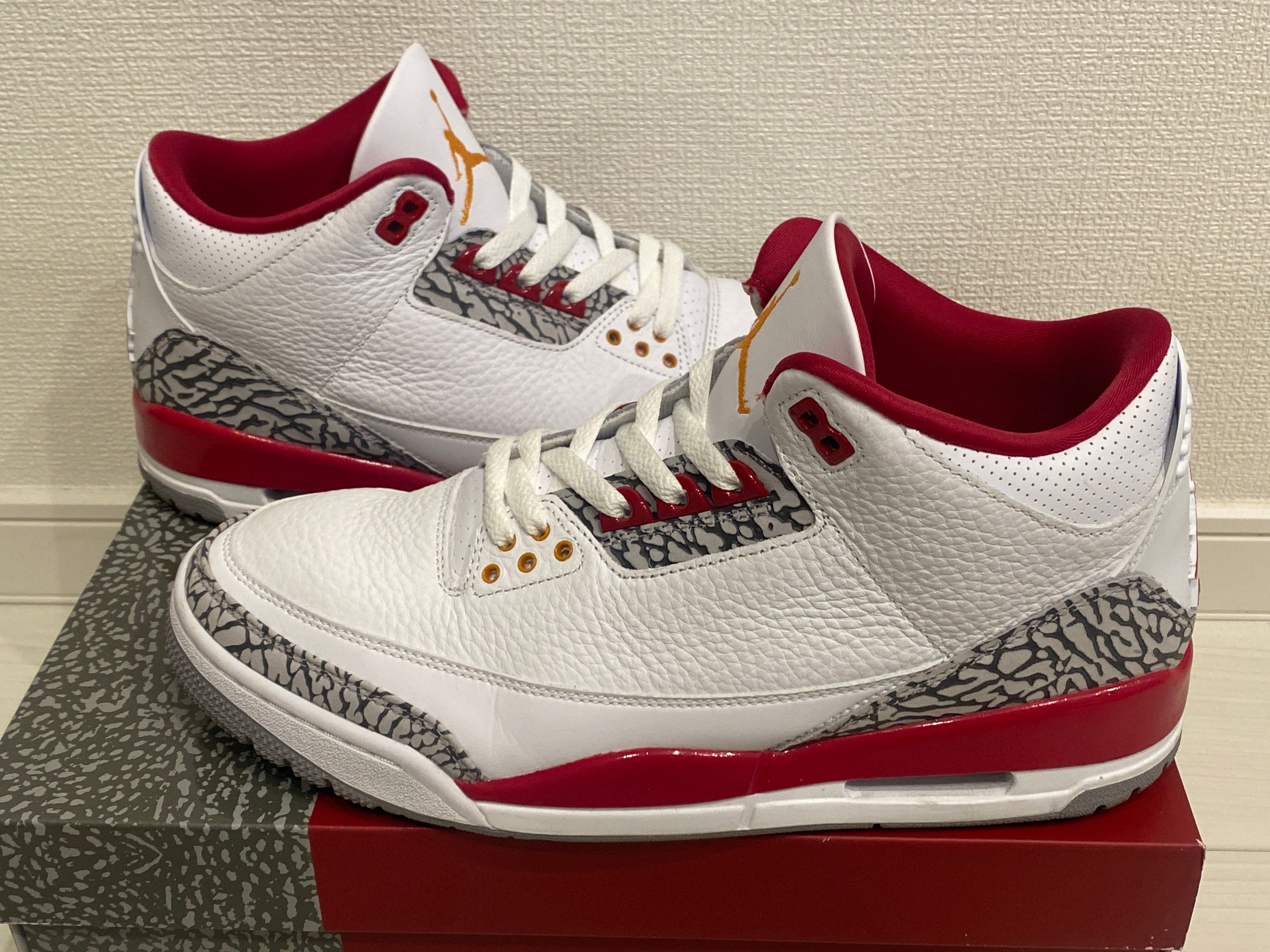 Nike Air Jordan 3 "Cardinal Red"