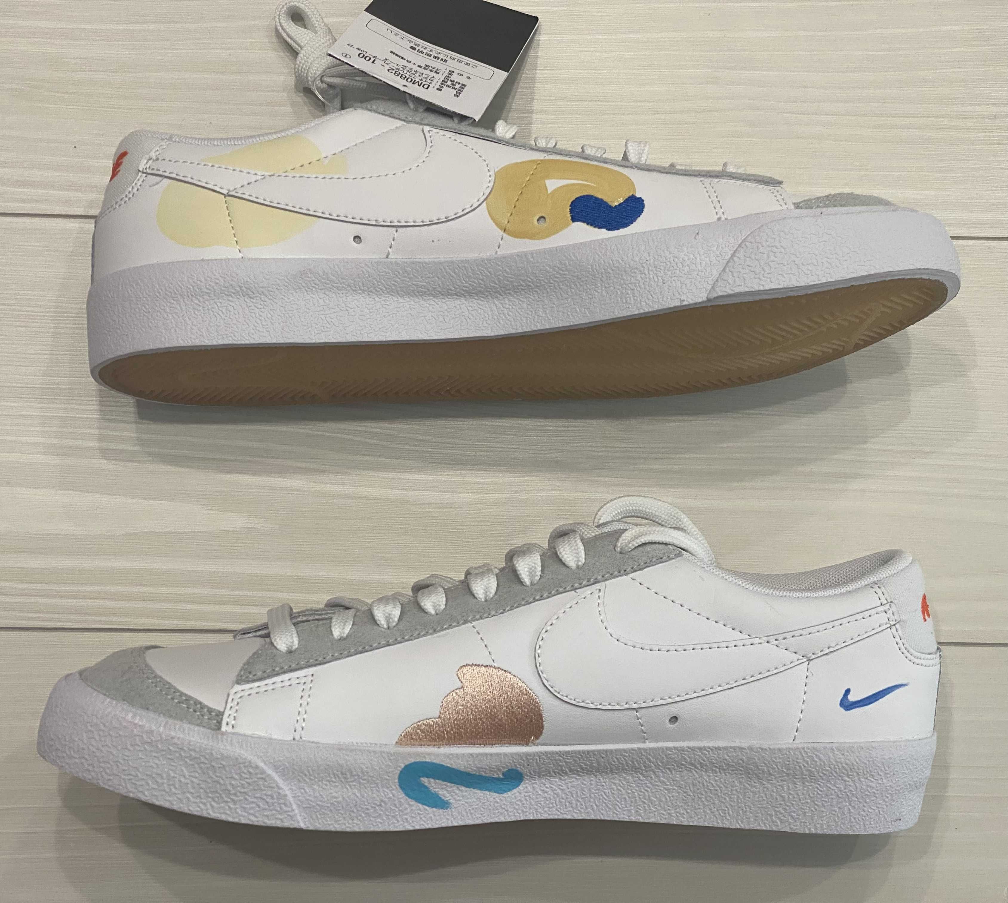 Mayumi Yamase × Nike Blazer Low ’77 Flyleather "White"