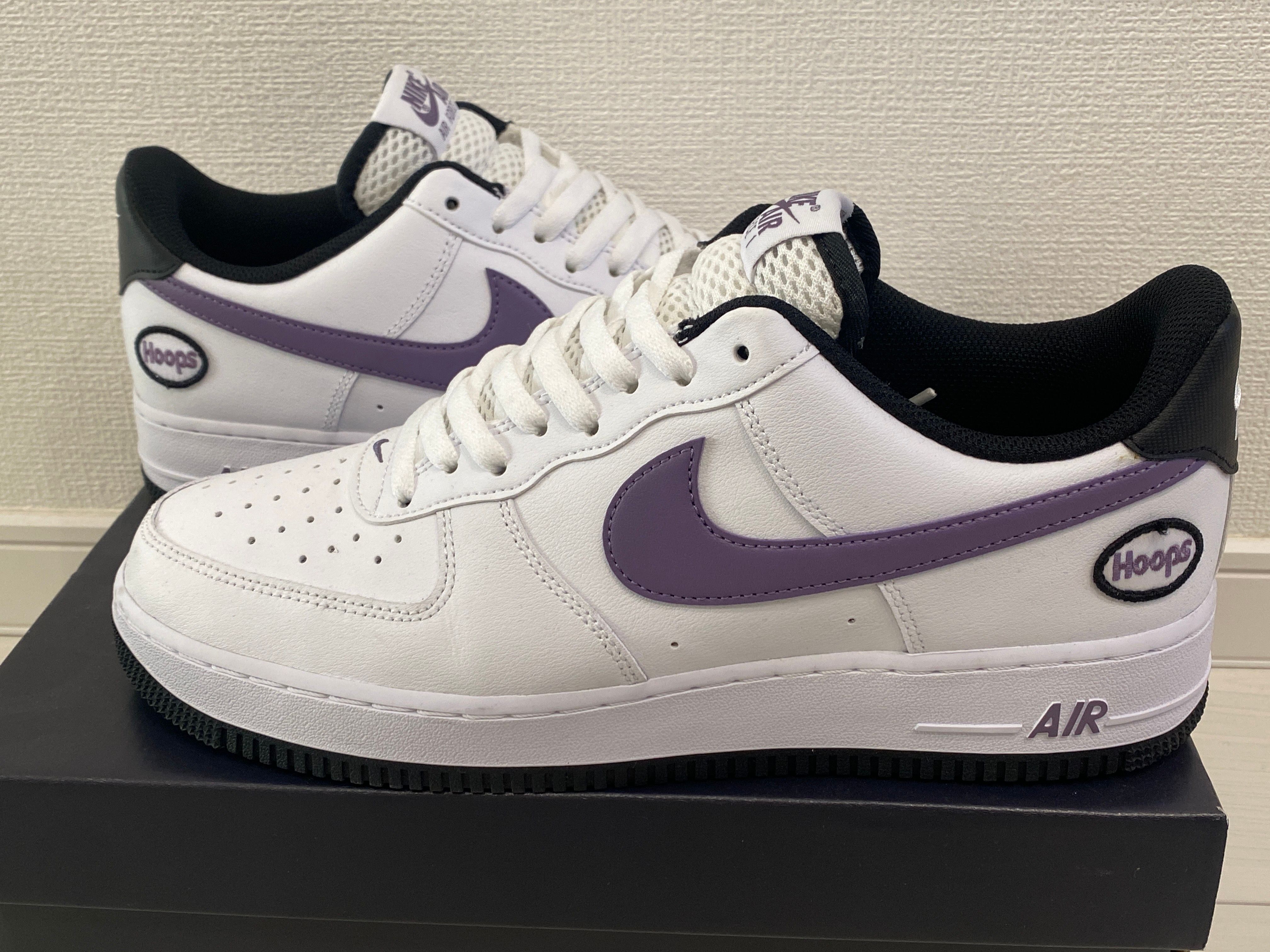 Nike Air Force 1 Low '07 LV8 "White/Canyon Purple/Black"