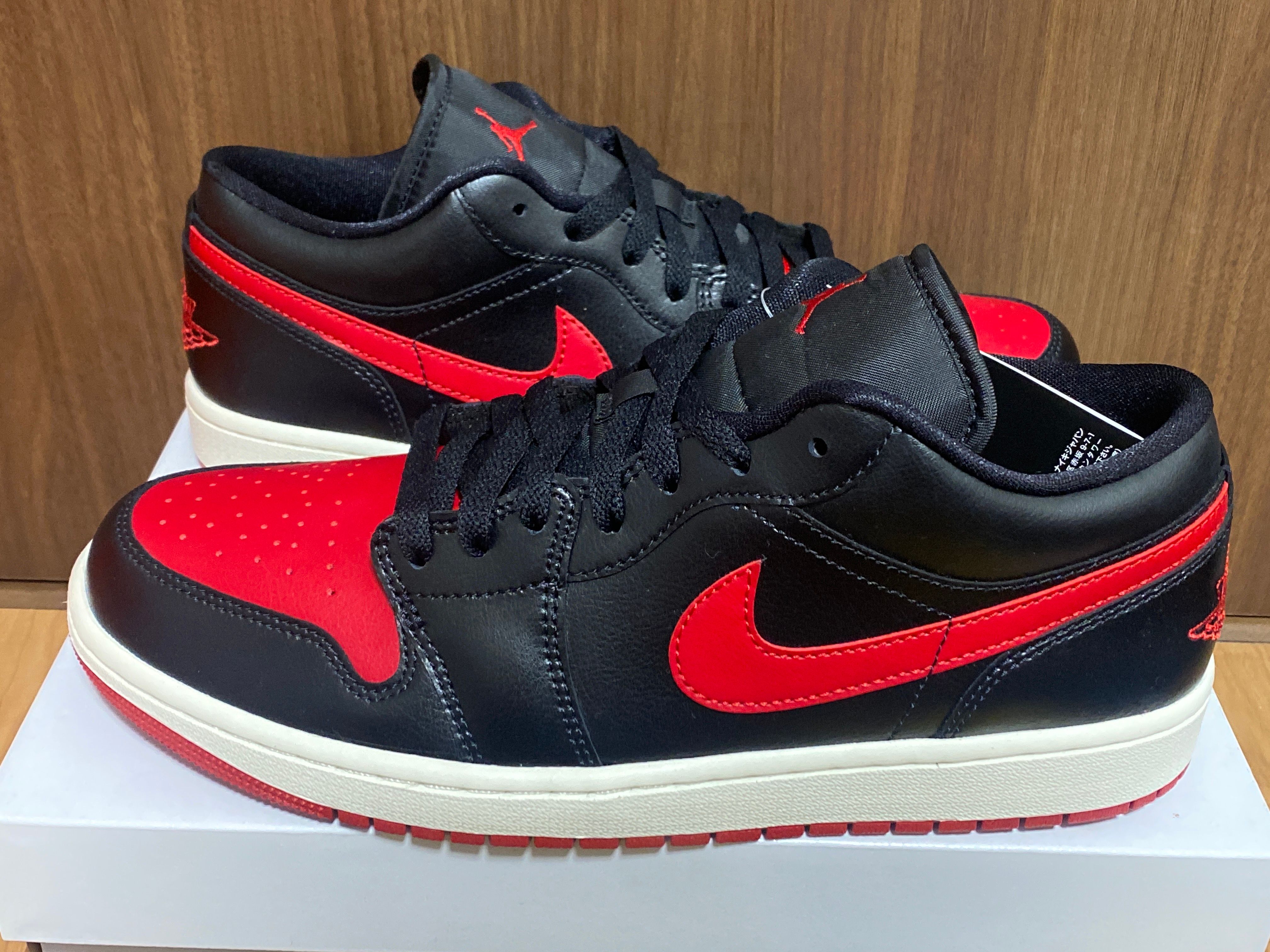 Nike Women's Air Jordan 1 Low "Bred/Sail"