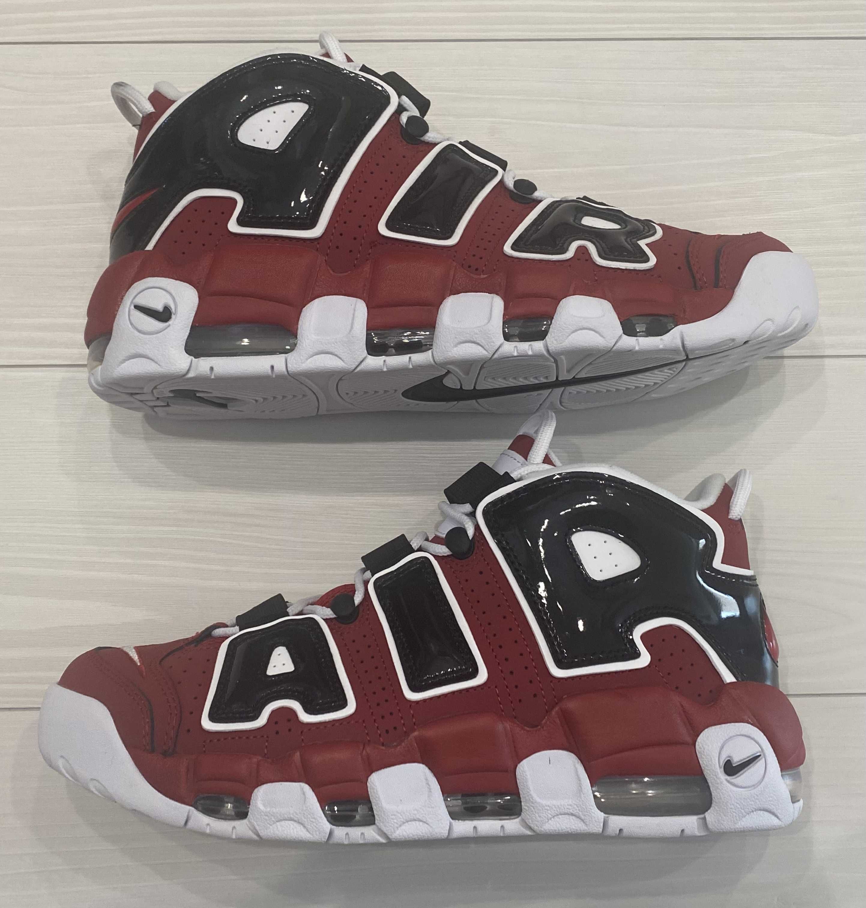 Nike Air More Uptempo ’96 "Black and Varsity Red" (2021)
