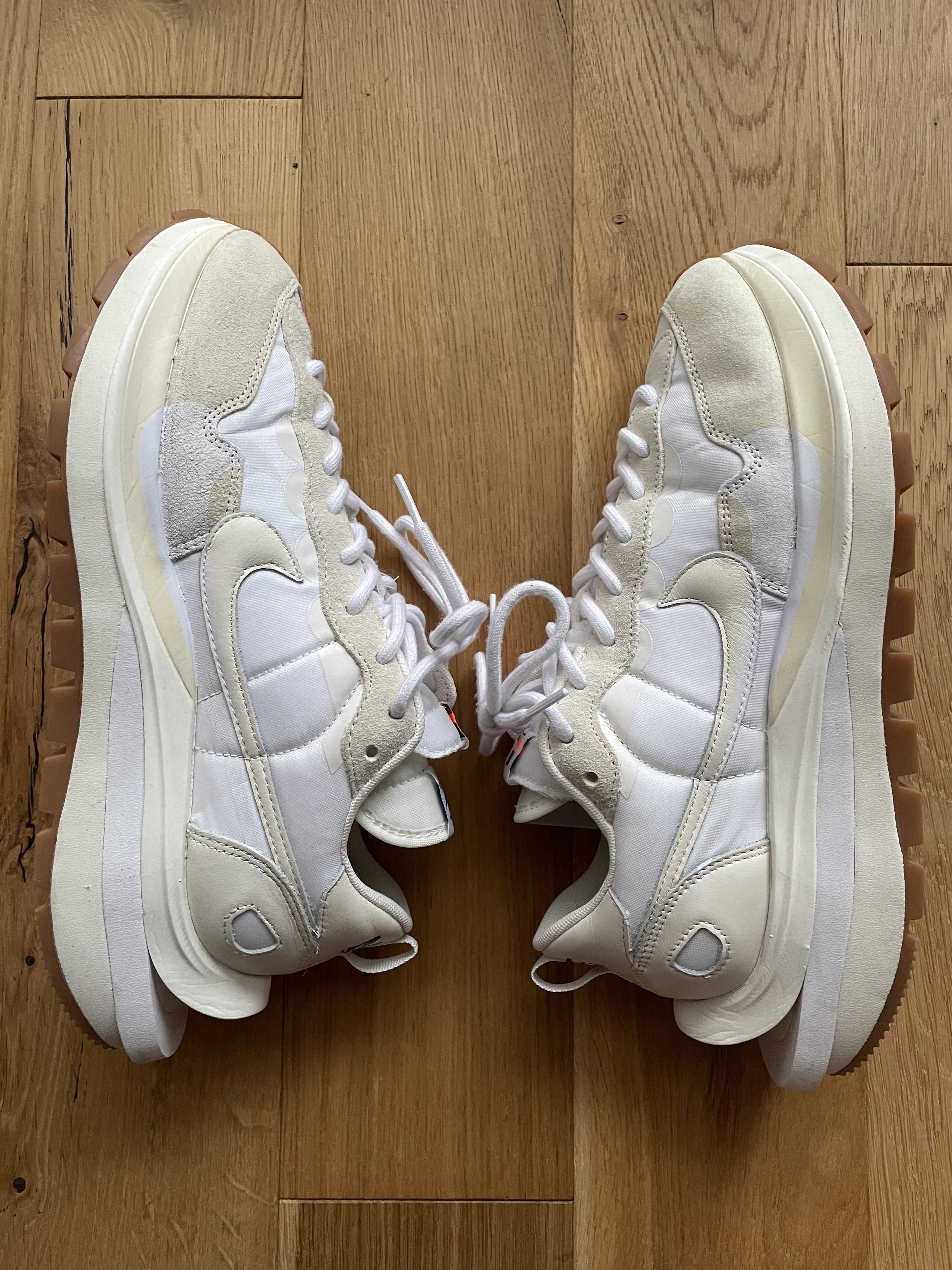 sacai × Nike Vapor Waffle "White Gum"