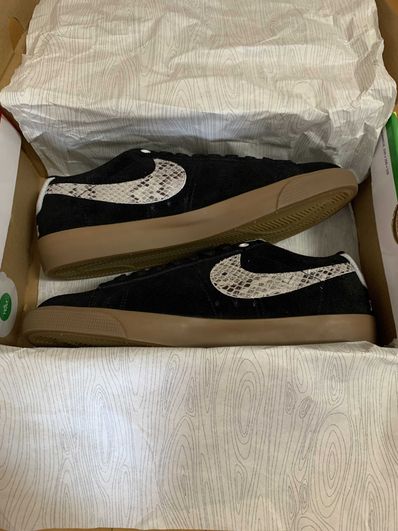 Wacko Maria × Nike SB Blazer Low "Black"