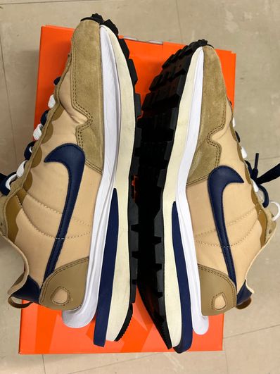Sacai × Nike Vapor Waffle "Sesame And Blue Void"