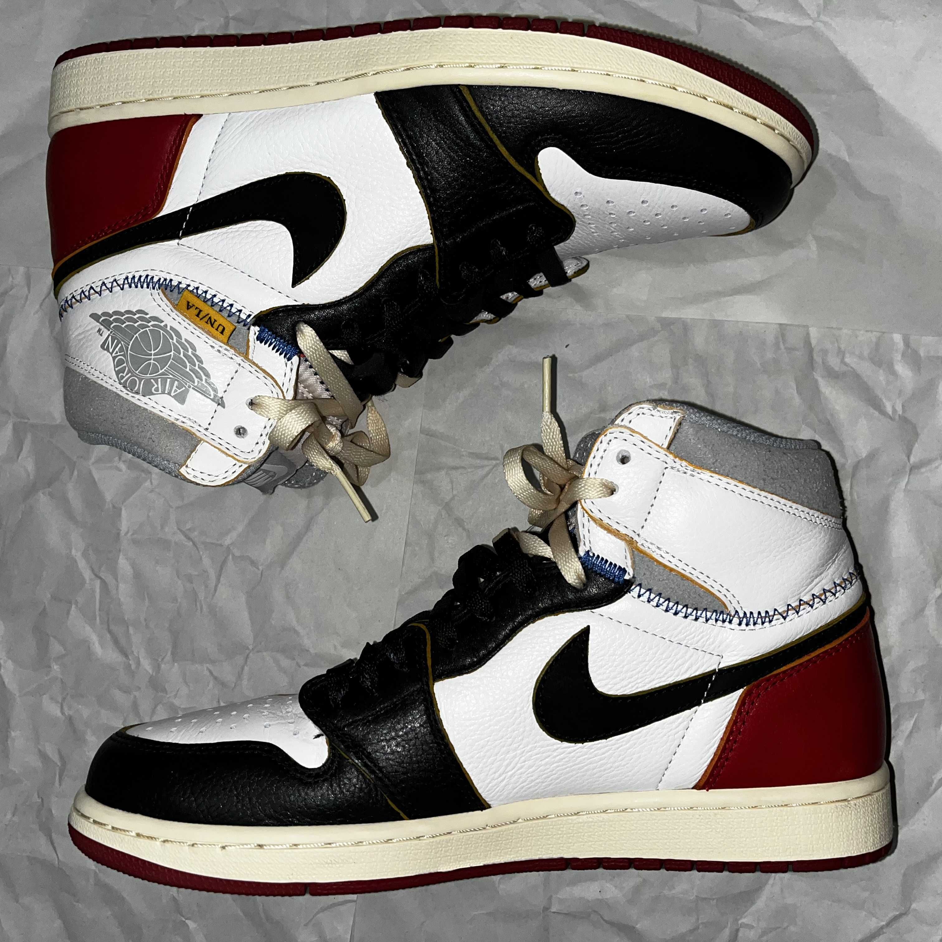 UNION × Nike Air Jordan 1 Retro High OG NRG "Varsity Red/Wolf Grey"