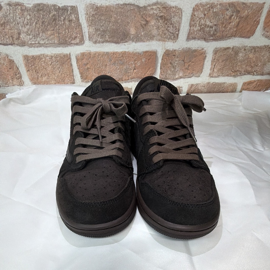 Travis Scott × Nike Air Jordan 1 Low OG SP "Velvet Brown and Dark Mocha"