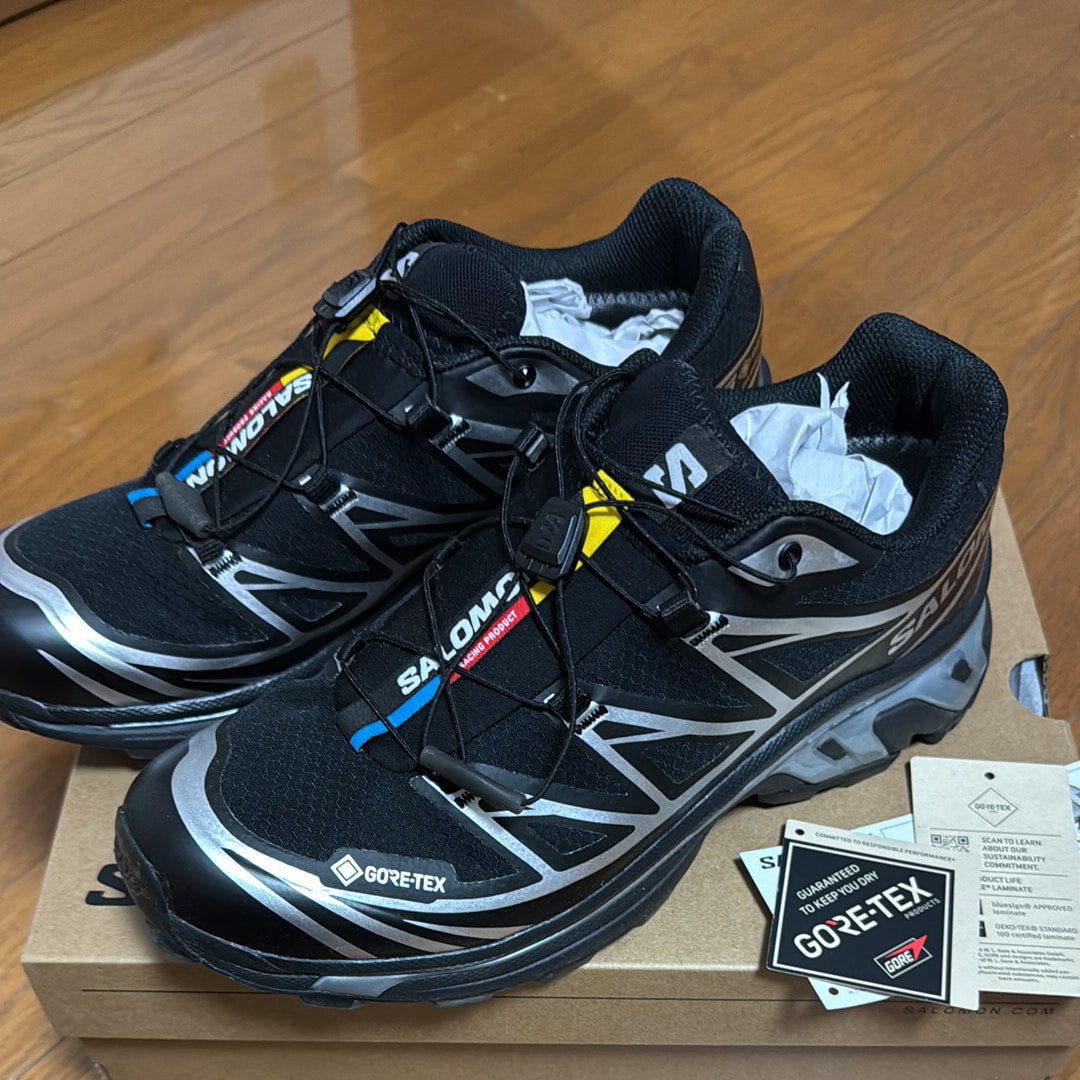 Salomon XT-6 GORE-TEX "Black/Footwear Silver"