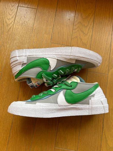 sacai × Nike Blazer Low "Classic Green"