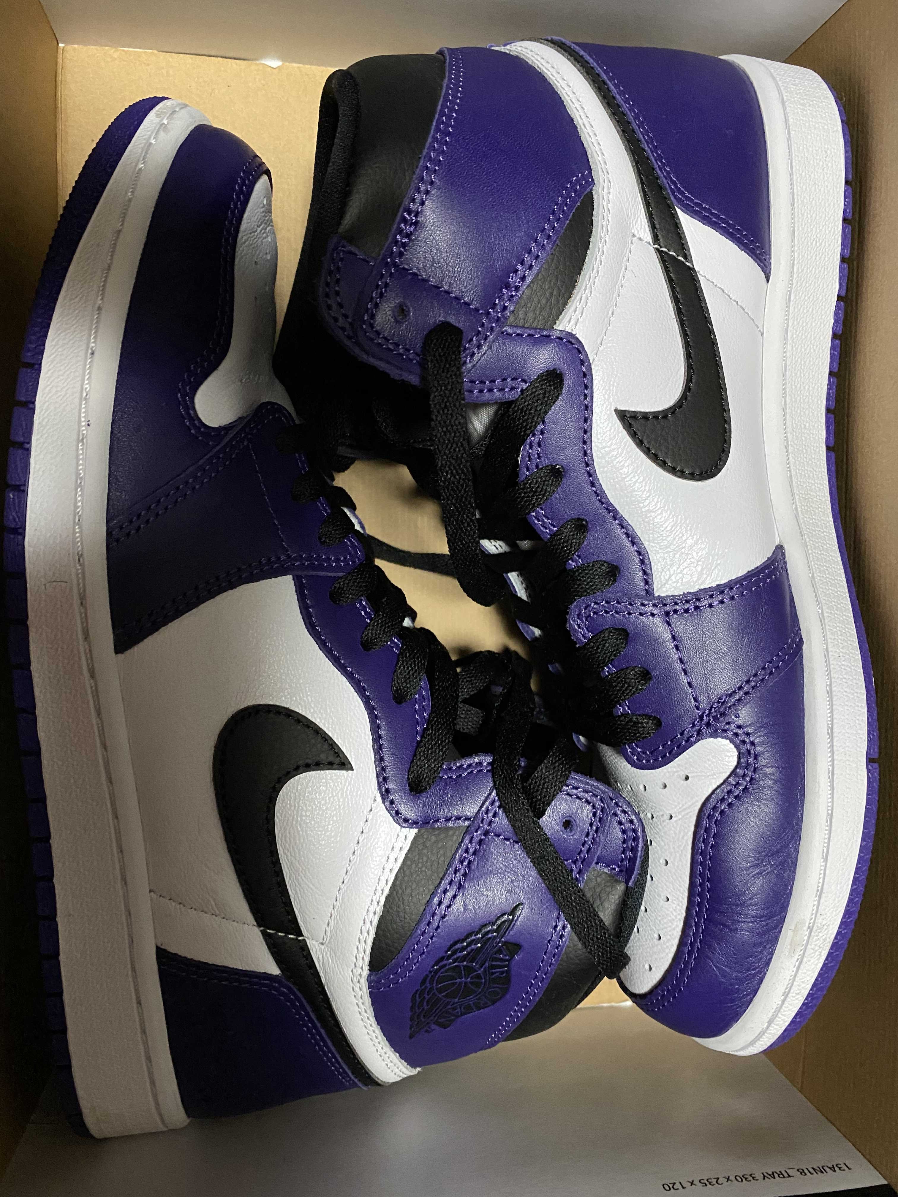 Nike Air Jordan 1 Retro High OG "Court Purple White/Black" (2020)   