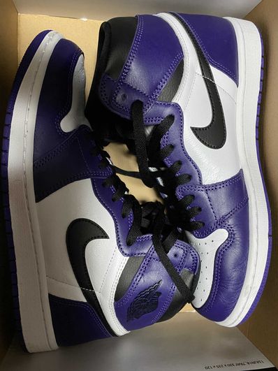 Nike Air Jordan 1 Retro High OG "Court Purple White/Black" (2020)