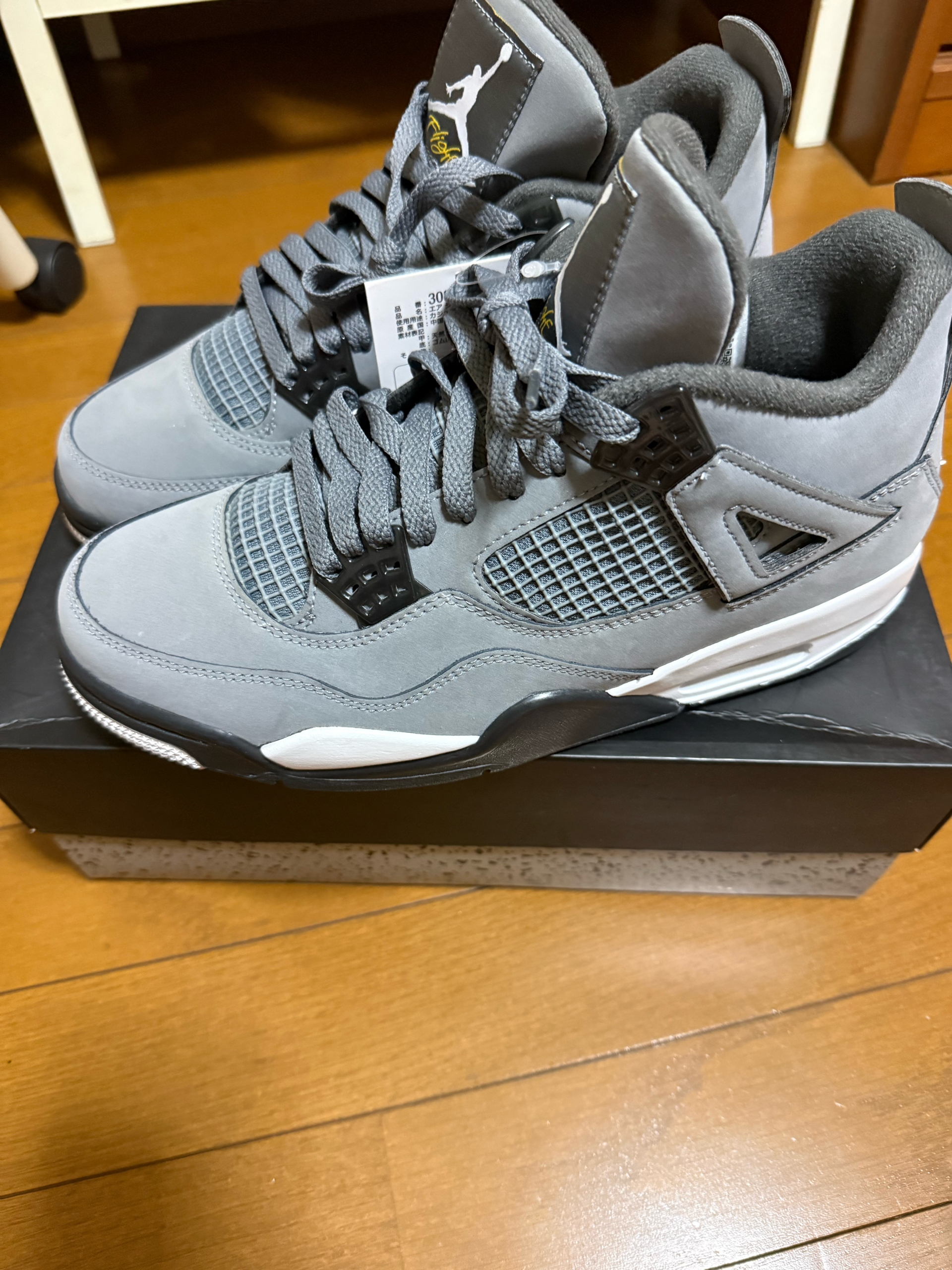 Nike Air Jordan 4 "Cool Grey"