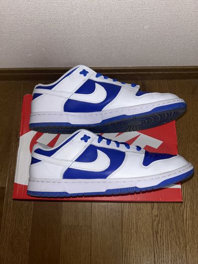 Nike Dunk Low Retro "Racer Blue and White"