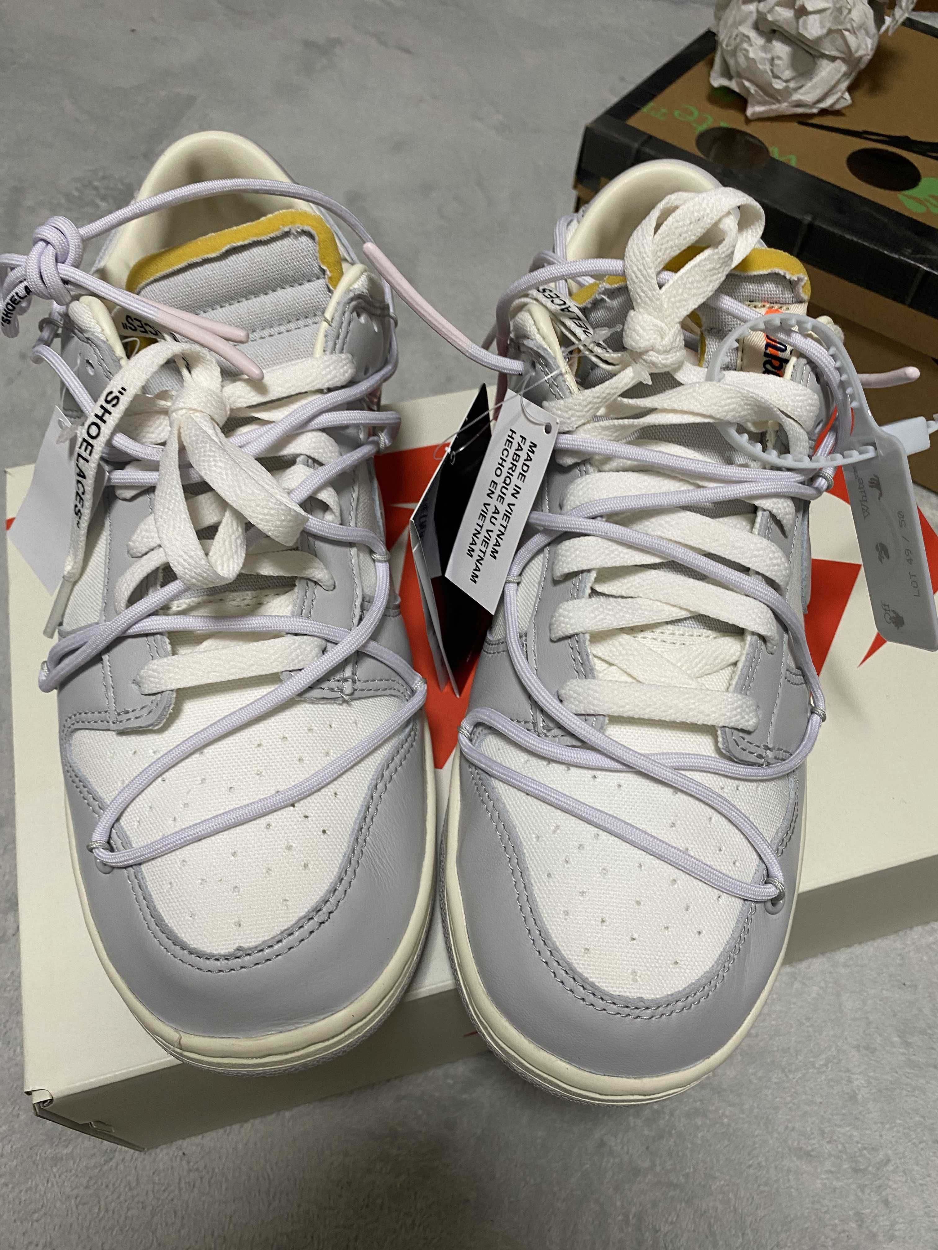 Off-White × Nike Dunk Low 1 of 50 "Lot.49"
