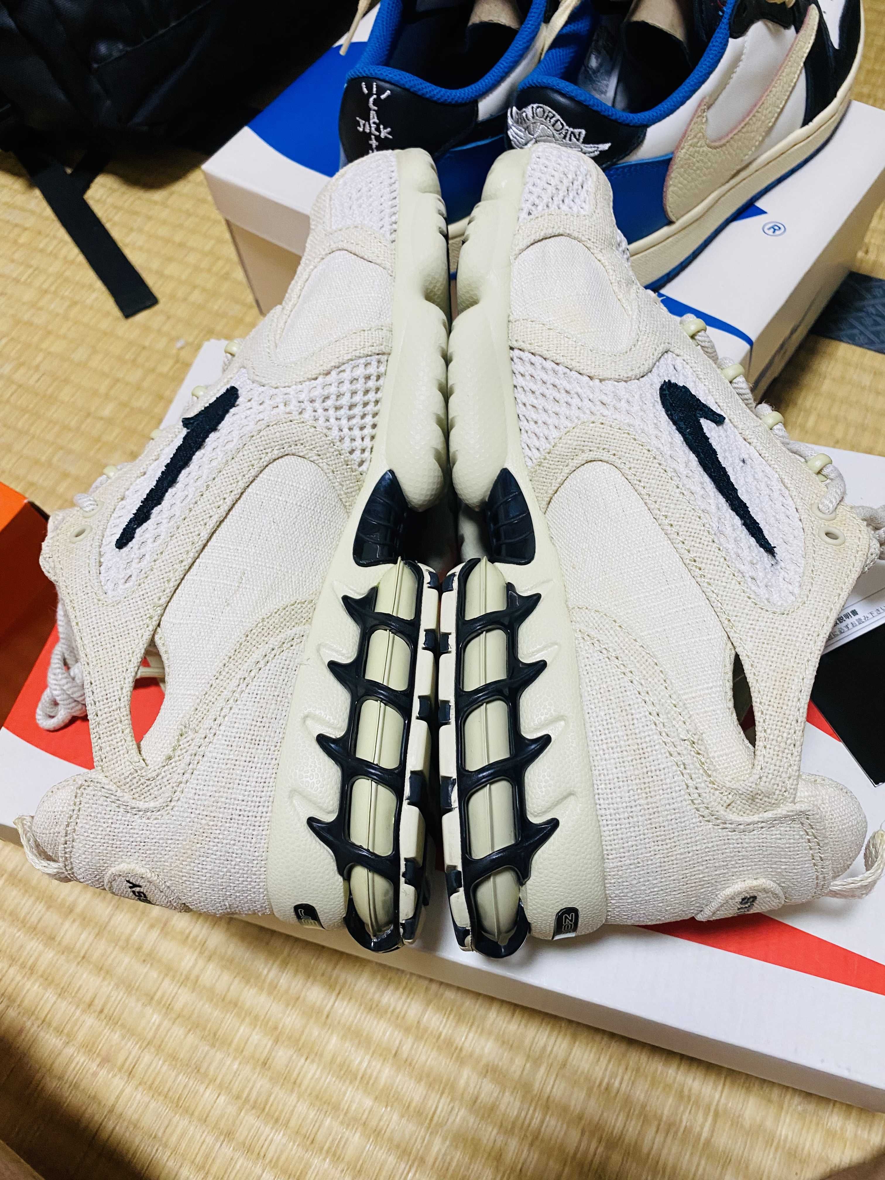 Stussy × Nike Air Zoom Spiridon CG 2 "Fossil/Black"