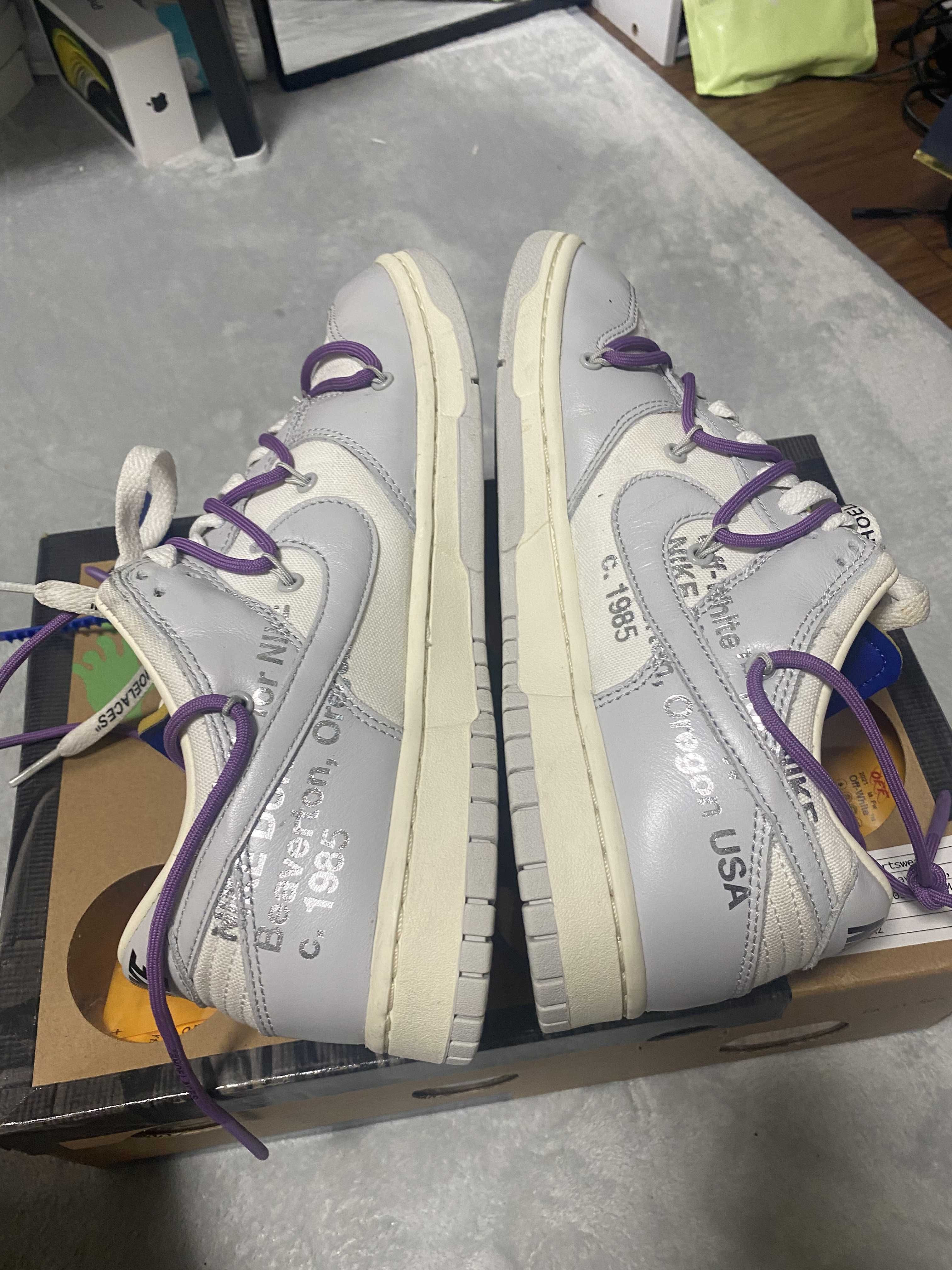 Off-White × Nike Dunk Low 1 of 50 "Lot.48" 