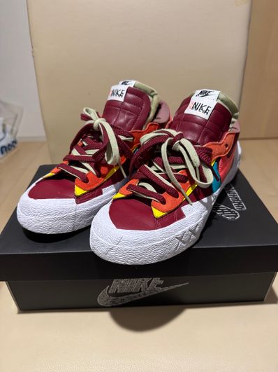 KAWS × sacai × Nike Blazer Low "Team Red"