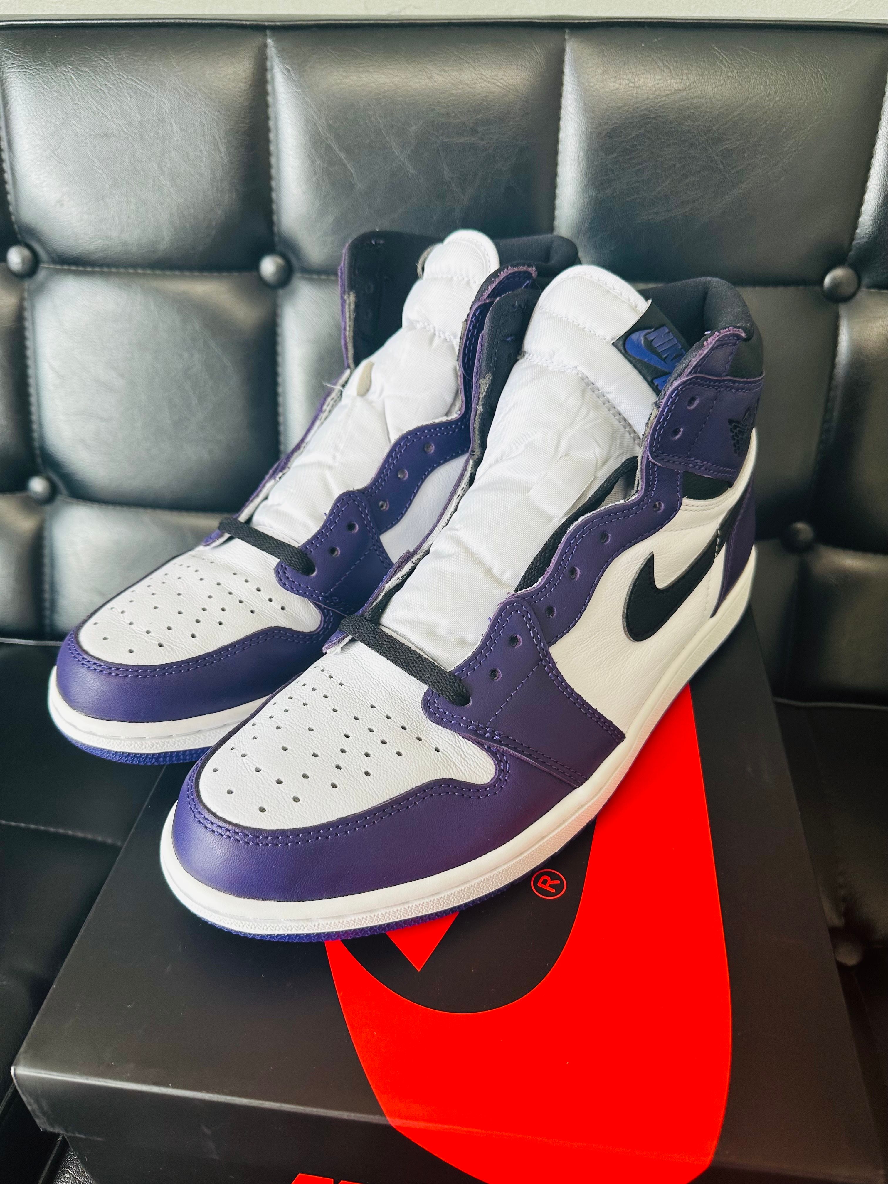 Nike Air Jordan 1 Retro High OG "Court Purple White/Black" (2020)