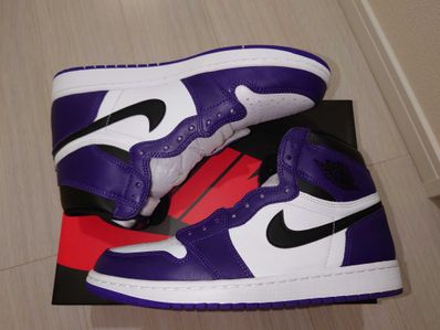 Nike Air Jordan 1 Retro High OG "Court Purple White/Black" (2020)
