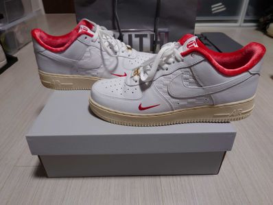 KITH × Nike Air Force 1 Low "White/Red"