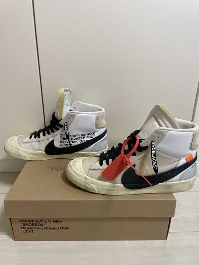 Off-White × Nike The Ten Blazer Mid "White"