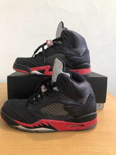 Air Jordan 5 Satin "Bred"