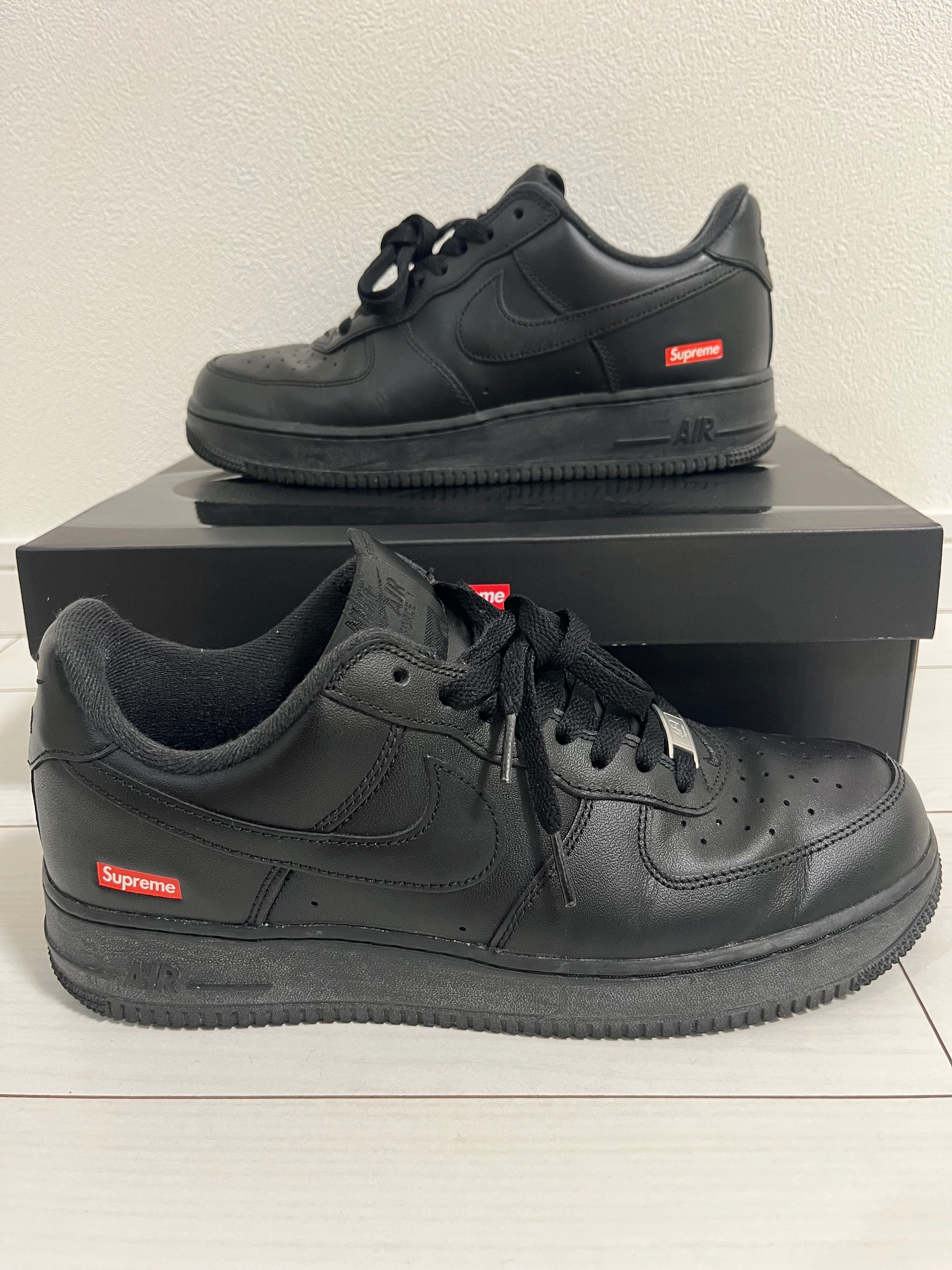 Supreme × Nike Air Force 1 Low "Black"
